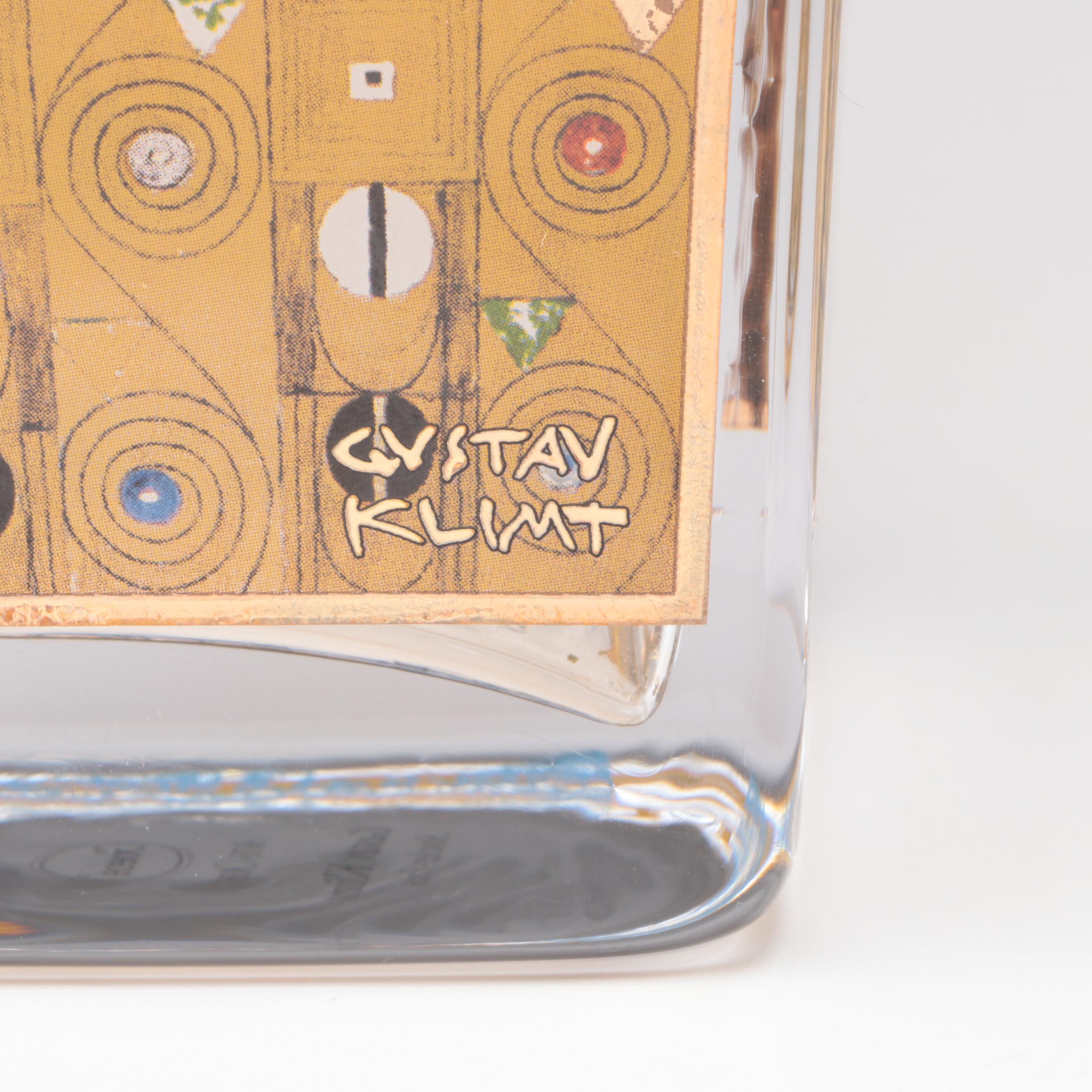 Goebel Artis Orbis "Stoclet-Fries" After Gustav Klimt Vase, Late 20th Century