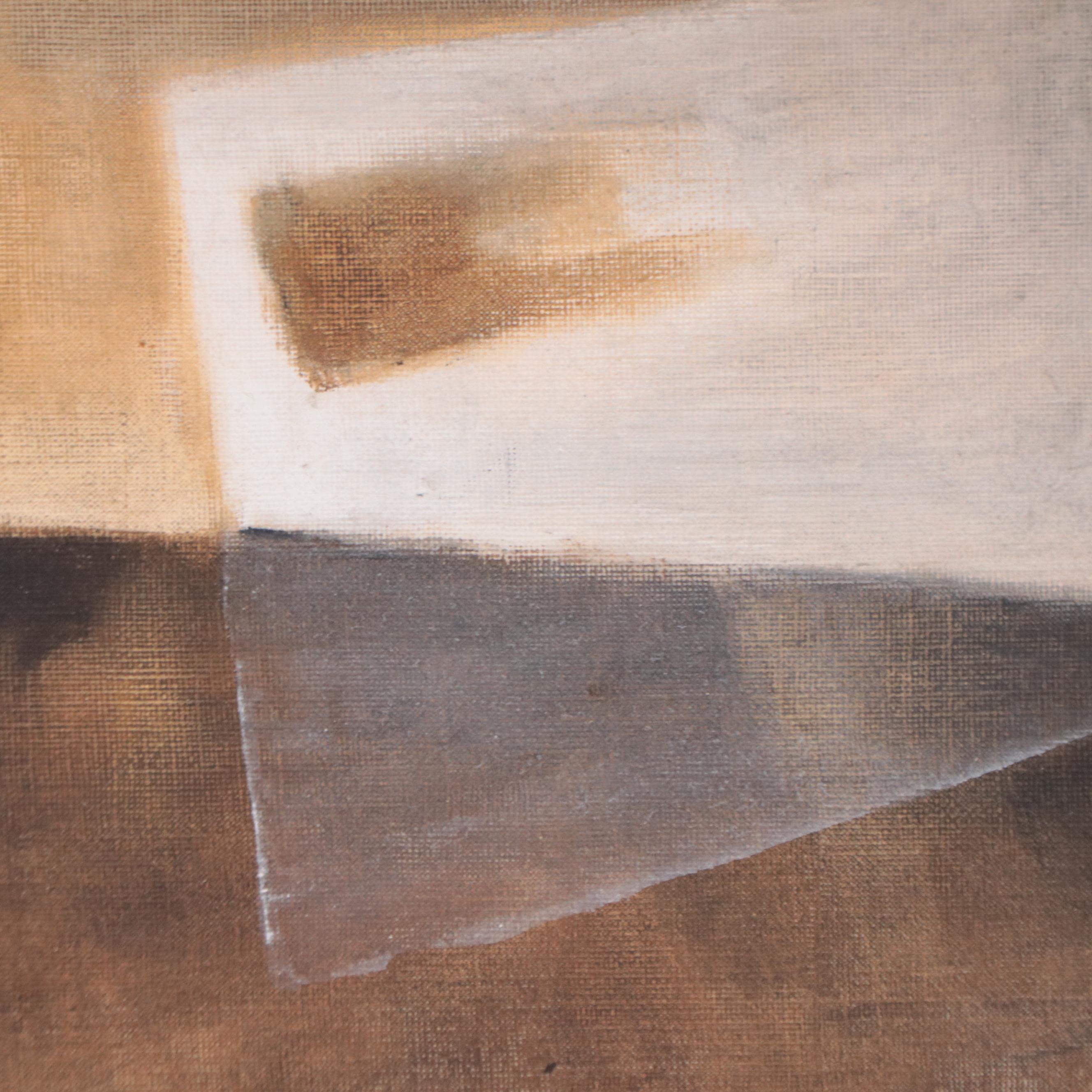 Charles Ragland Bunnell Abstract Oil Painting, 1959