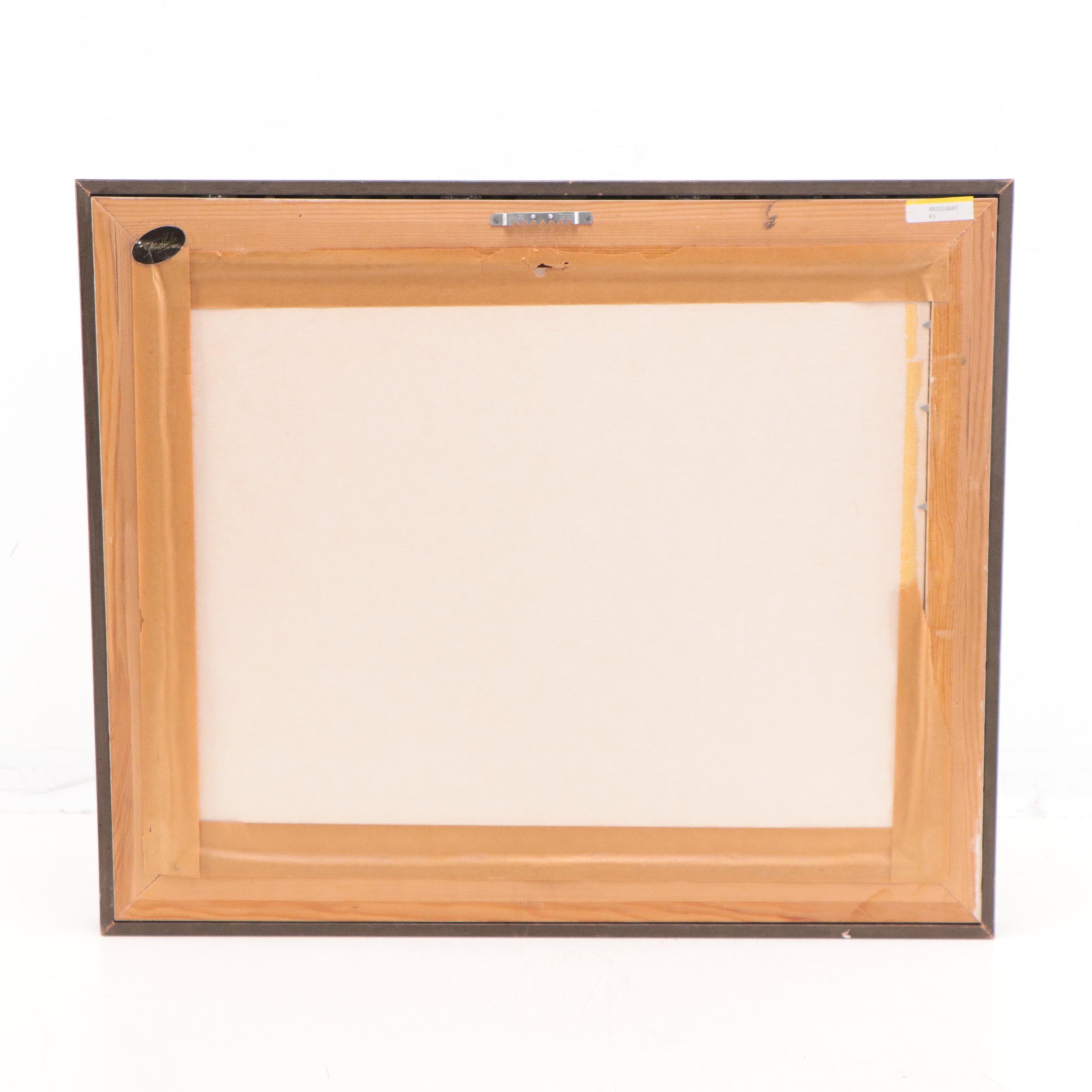 Charles Ragland Bunnell Abstract Oil Painting, 1959