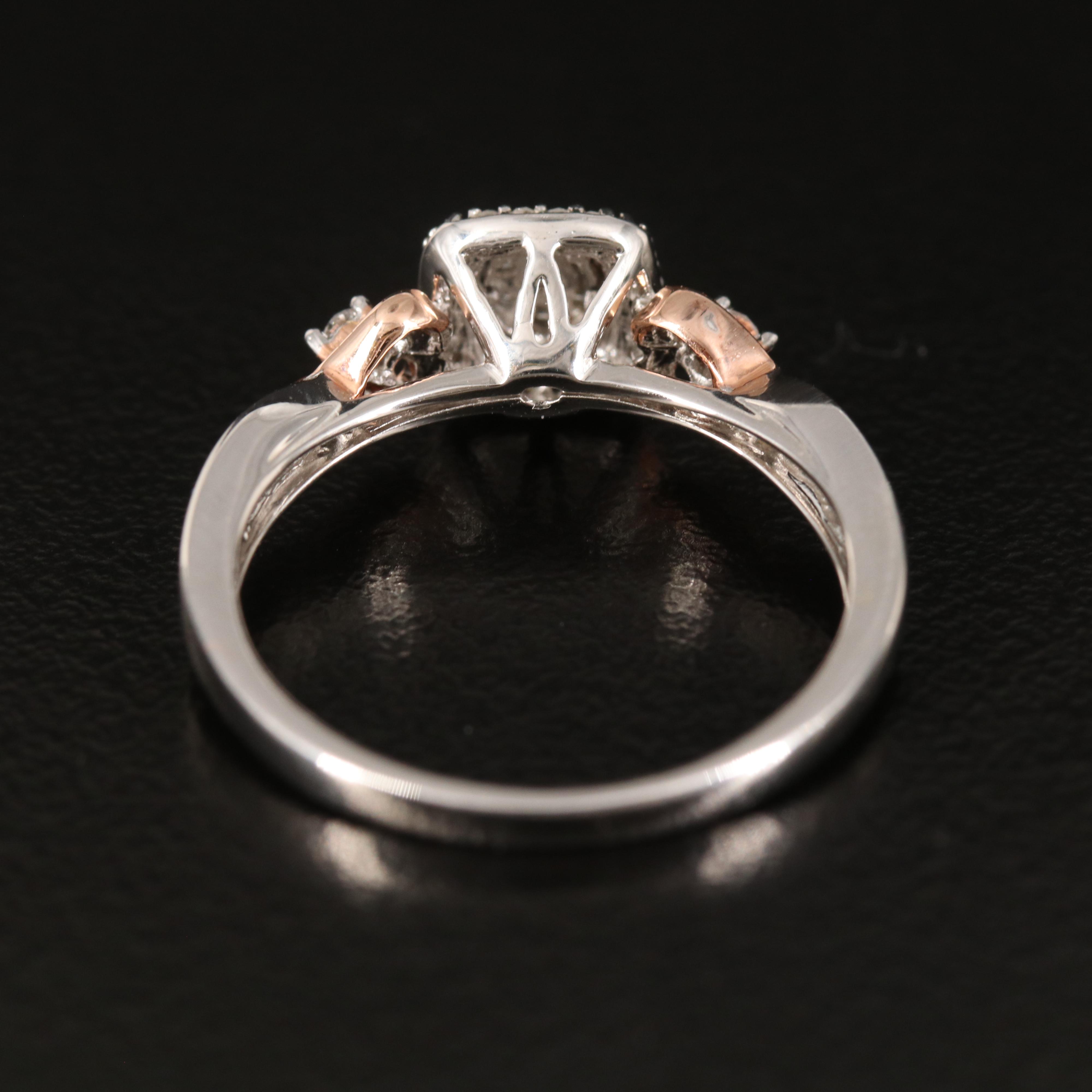 Hallmark Sterling Diamond Heart Ring