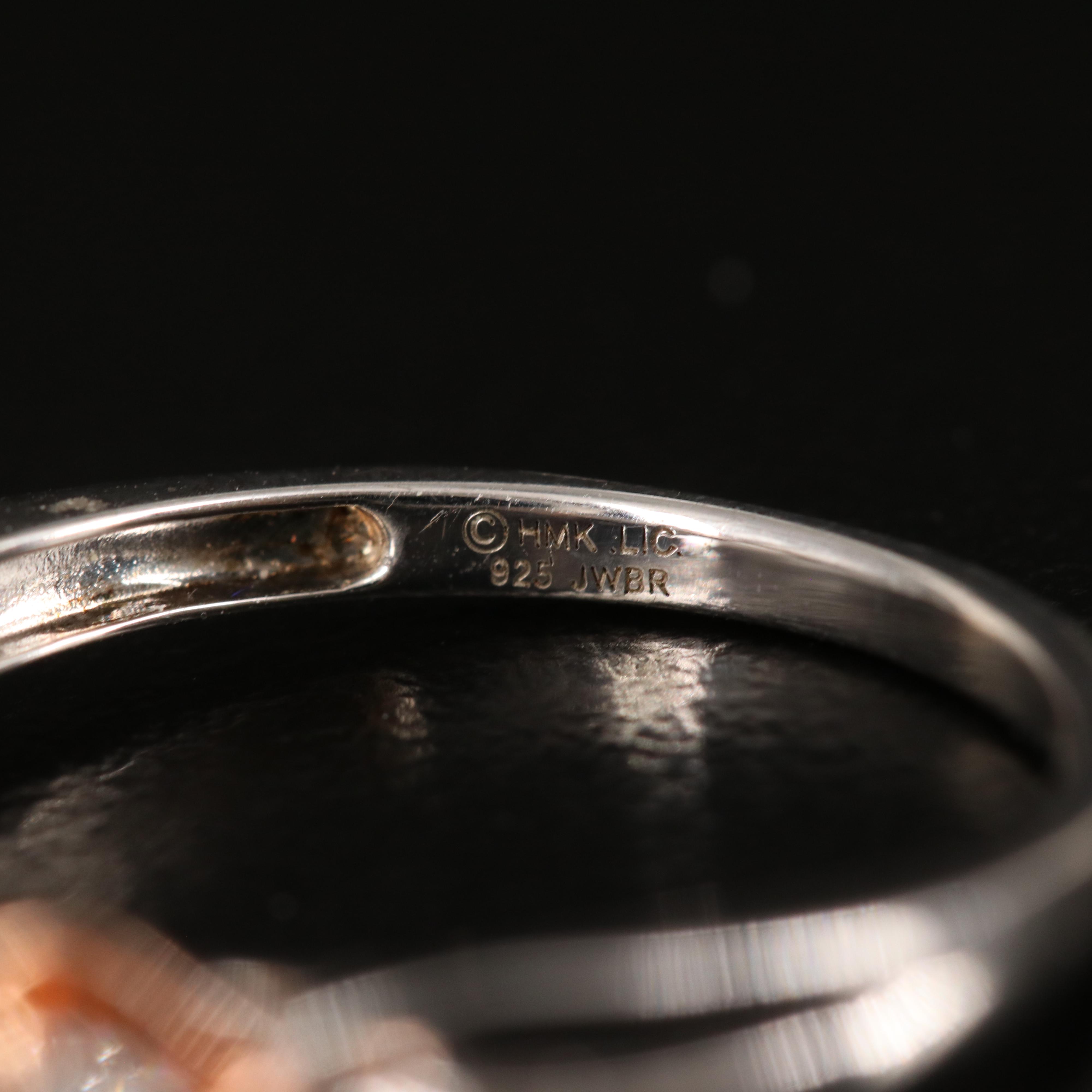 Hallmark Sterling Diamond Heart Ring