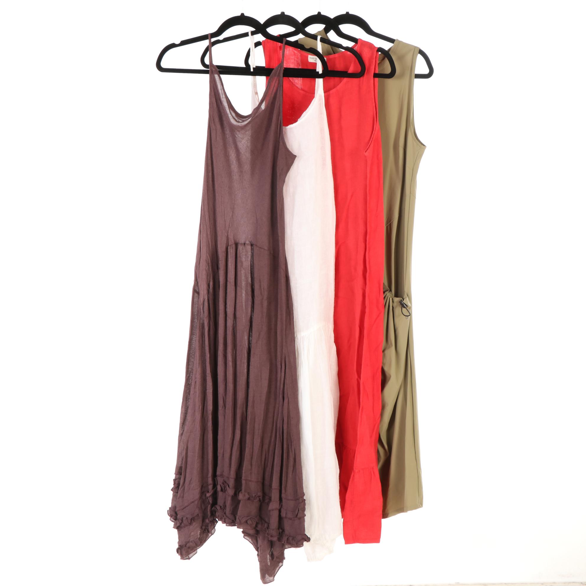 Krista Larson Bubble Hem Dress, Terzo Millenio Flounce Dress and More