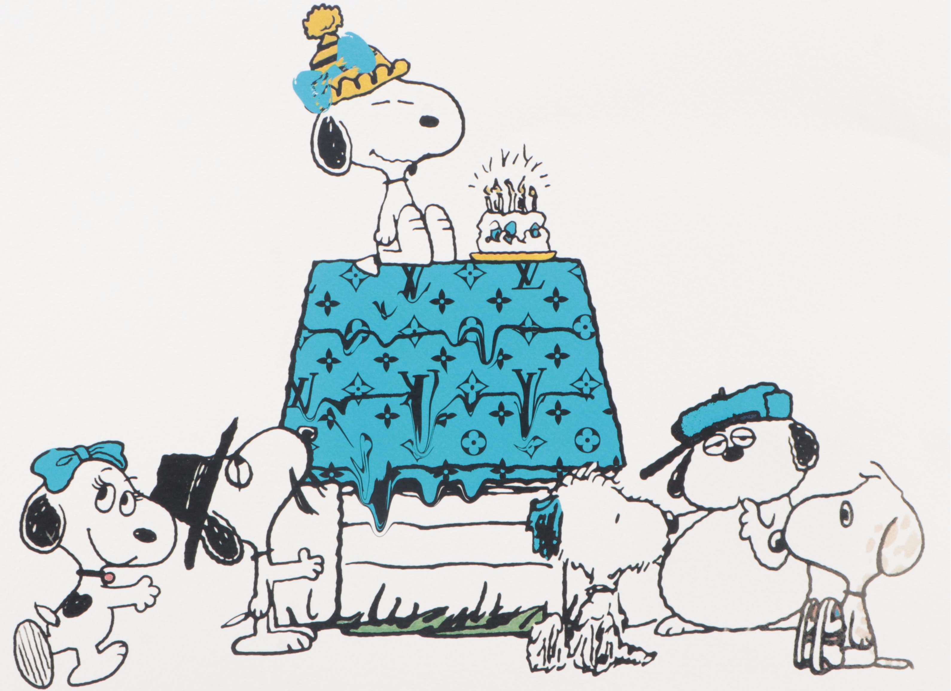 Death NYC Pop Art Graphic Print of Snoopy, 2020