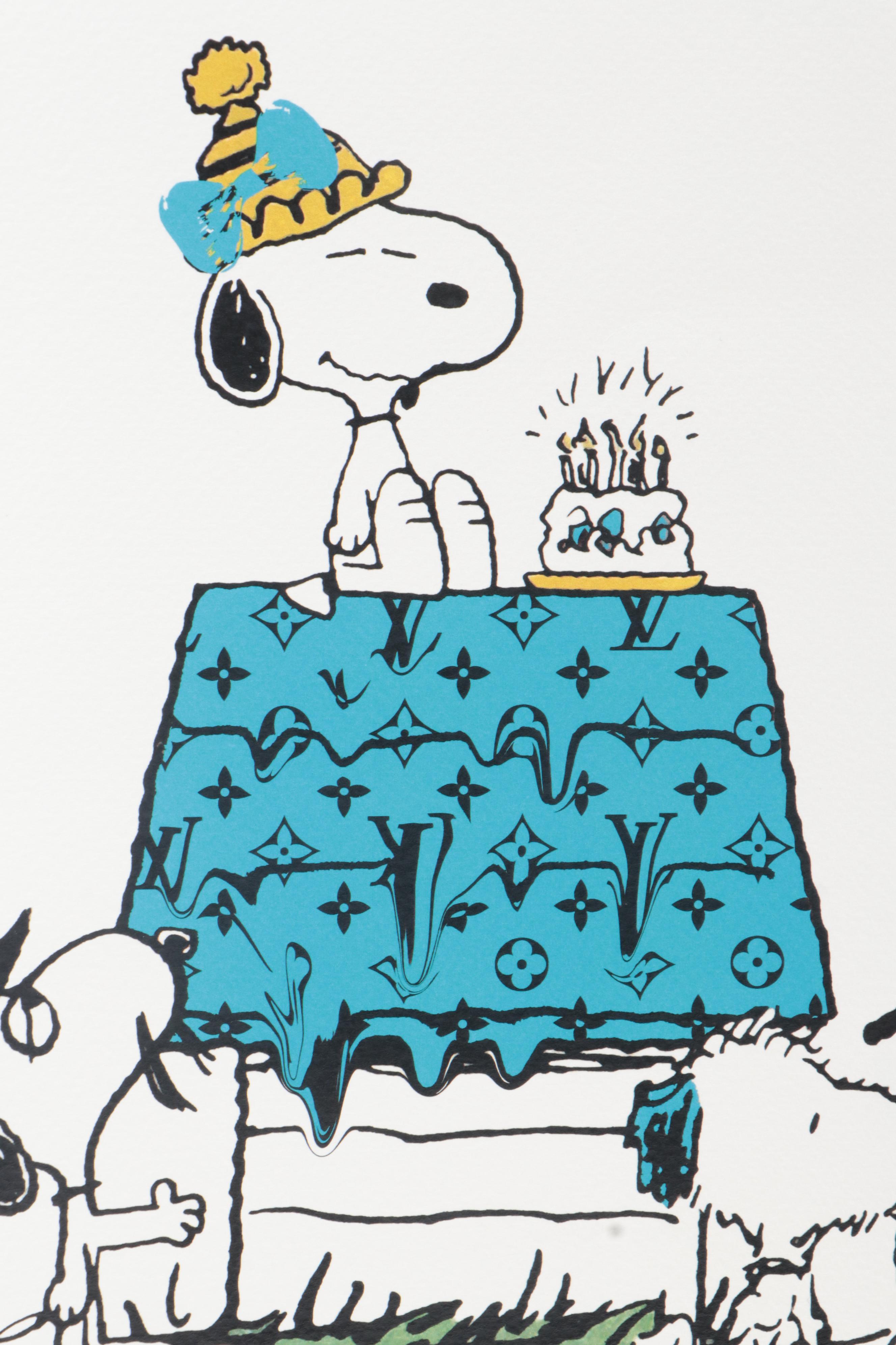 Death NYC Pop Art Graphic Print of Snoopy, 2020