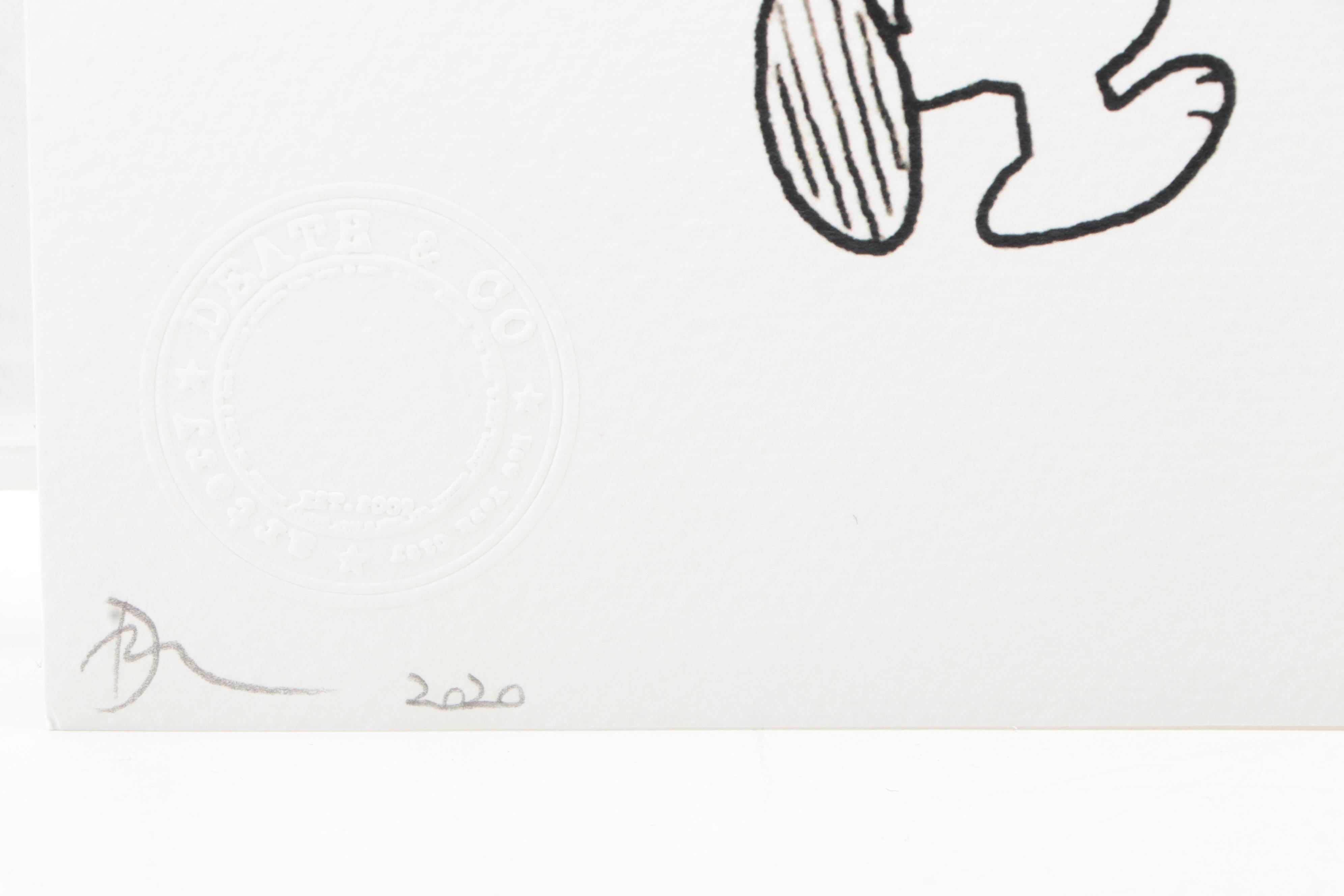 Death NYC Pop Art Graphic Print of Snoopy, 2020