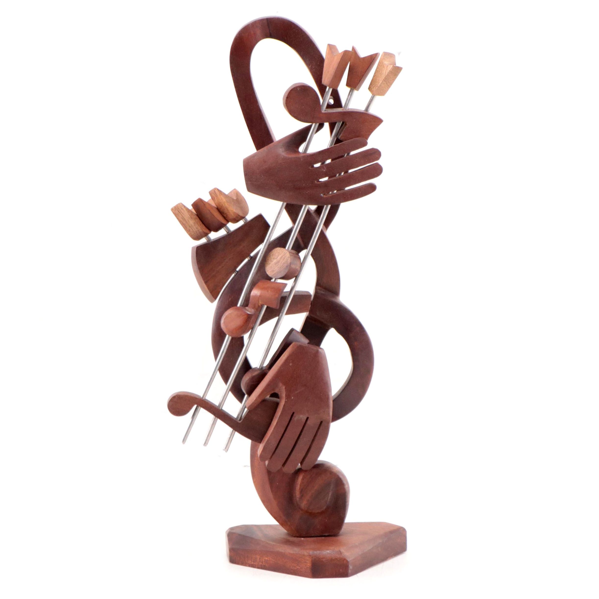 Musical Themed Mixed Media Sculpture
