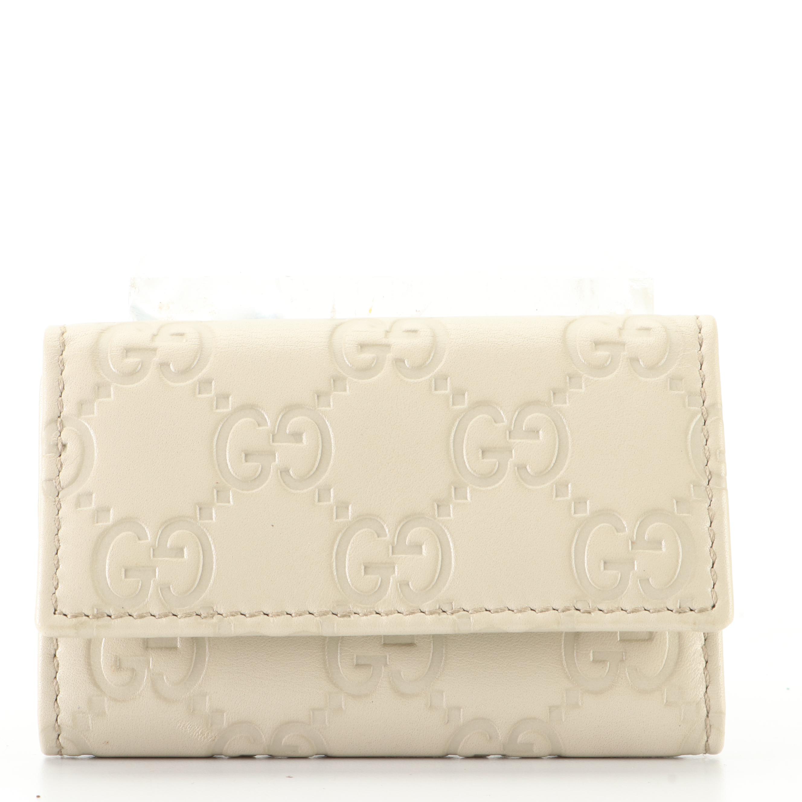 Gucci Key Holder in GG Guccissima Leather with Box