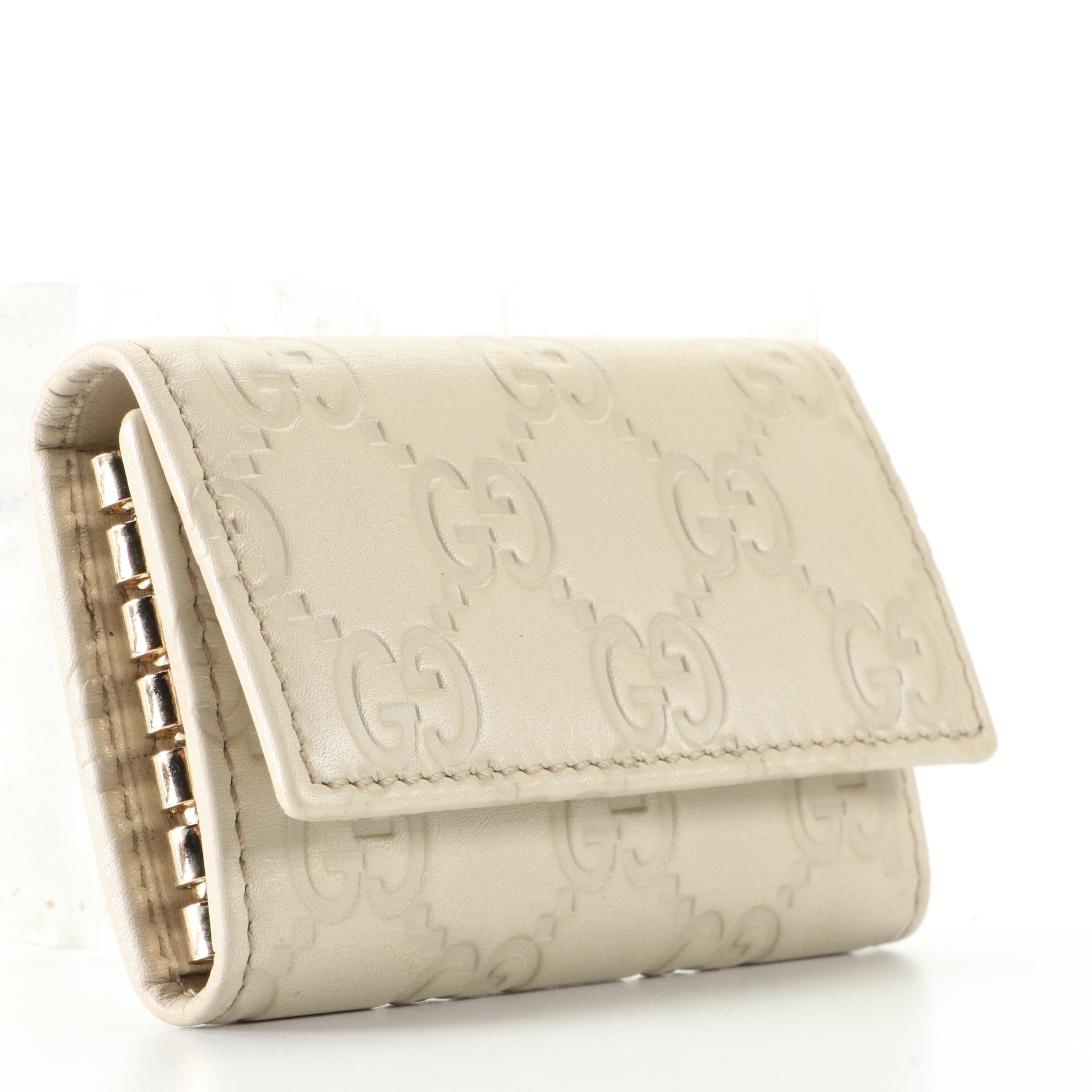 Gucci Key Holder in GG Guccissima Leather with Box