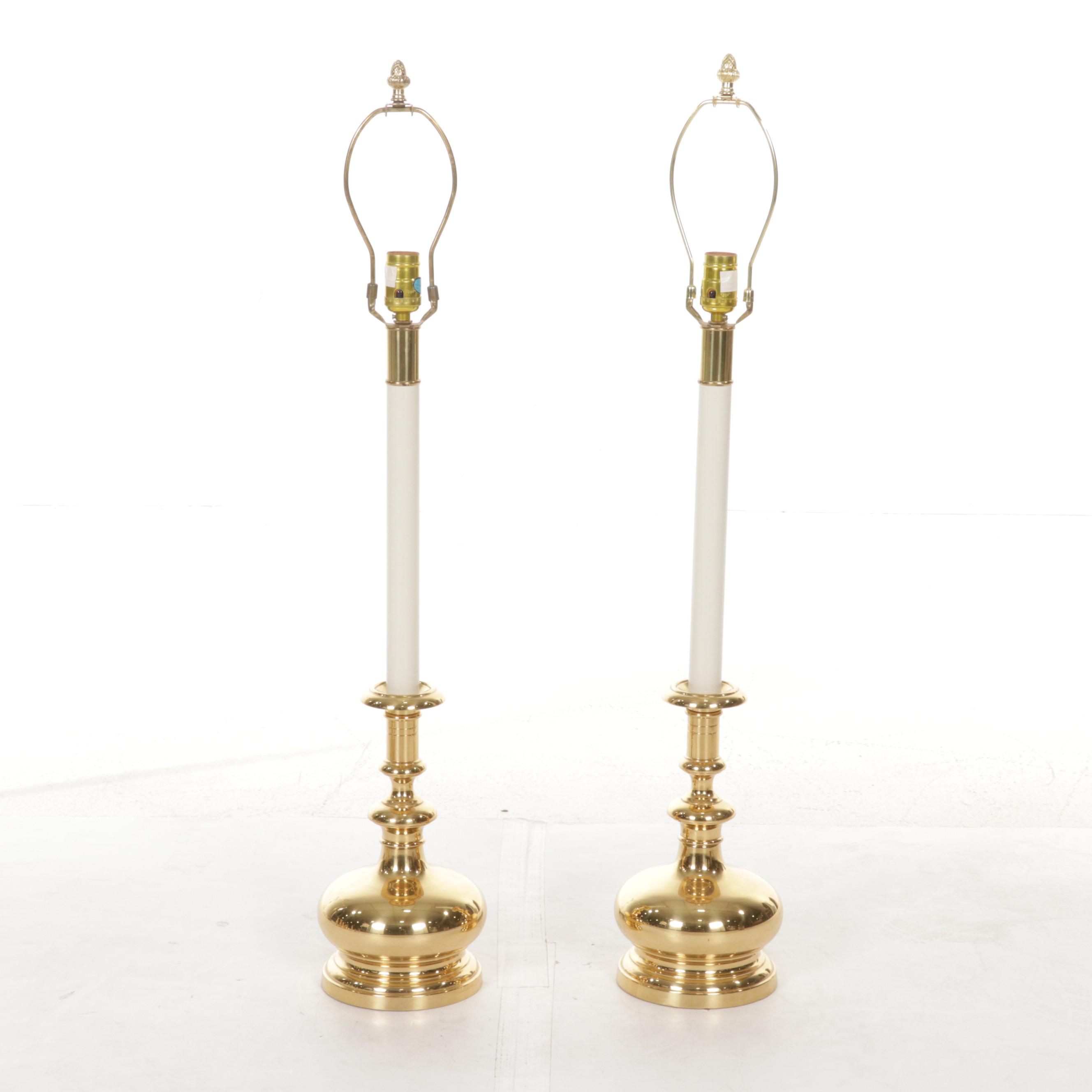 Brass Candlestick Buffet Lamps, Pharmacy Lamp, Baldwin Brass Candlesticks, More