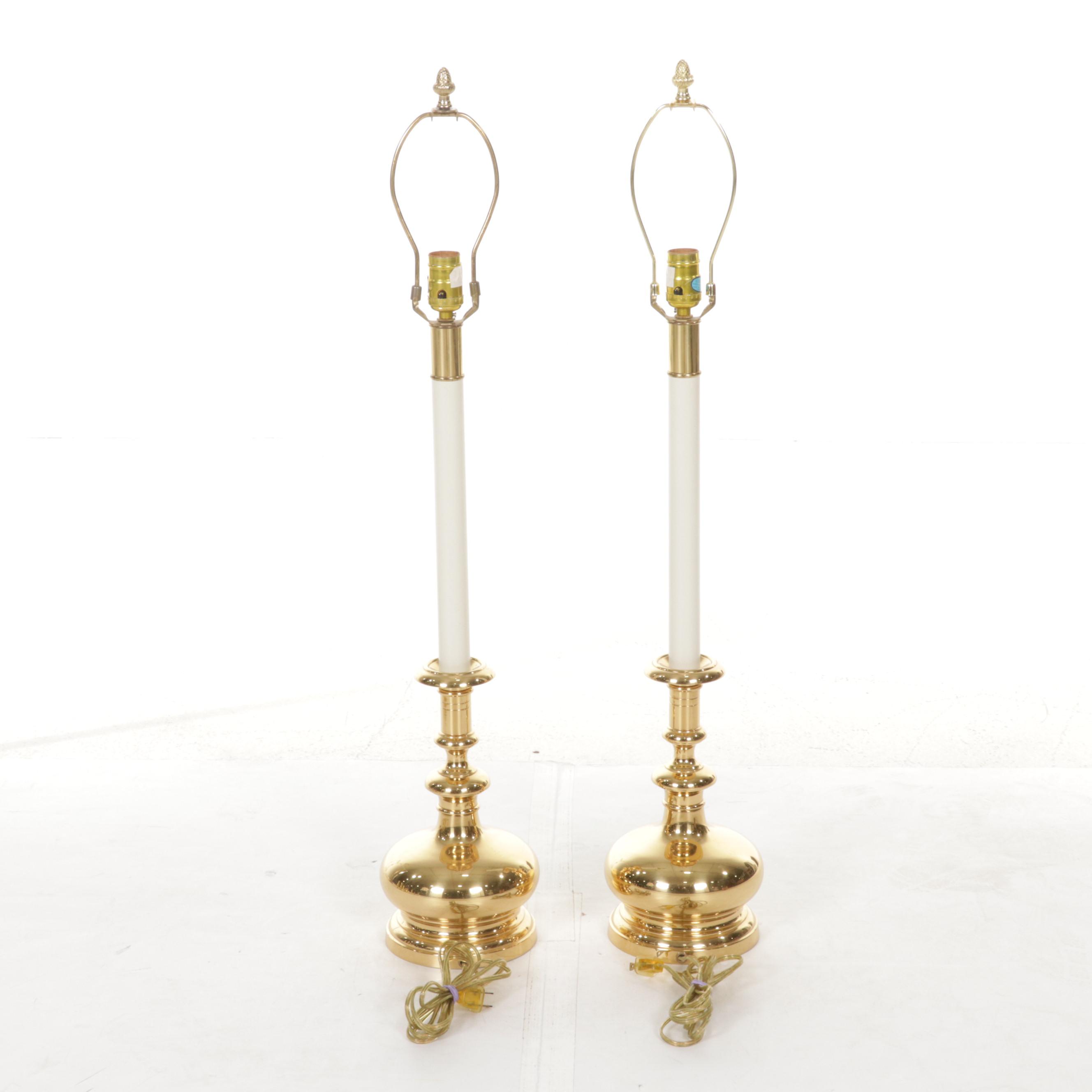 Brass Candlestick Buffet Lamps, Pharmacy Lamp, Baldwin Brass Candlesticks, More