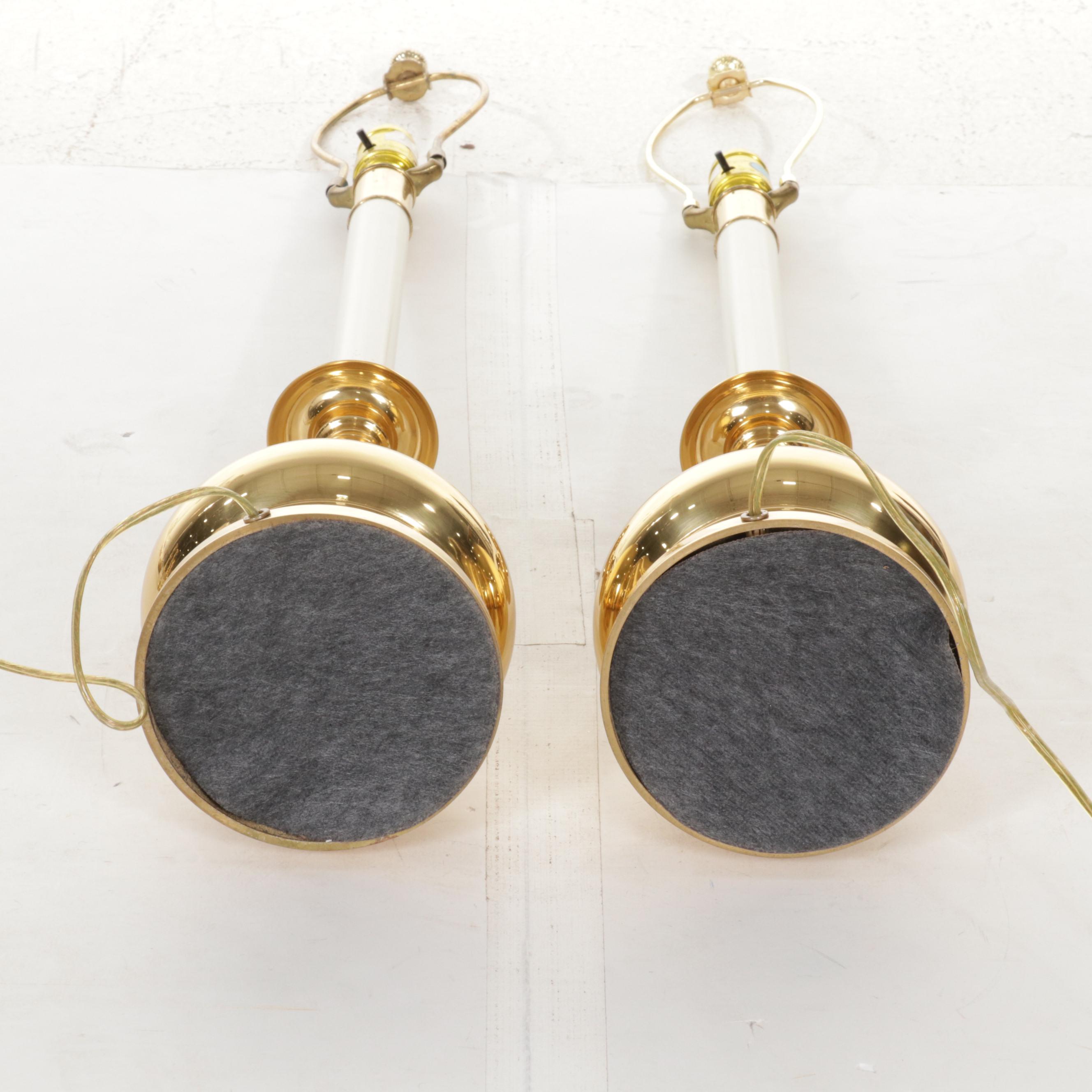 Brass Candlestick Buffet Lamps, Pharmacy Lamp, Baldwin Brass Candlesticks, More