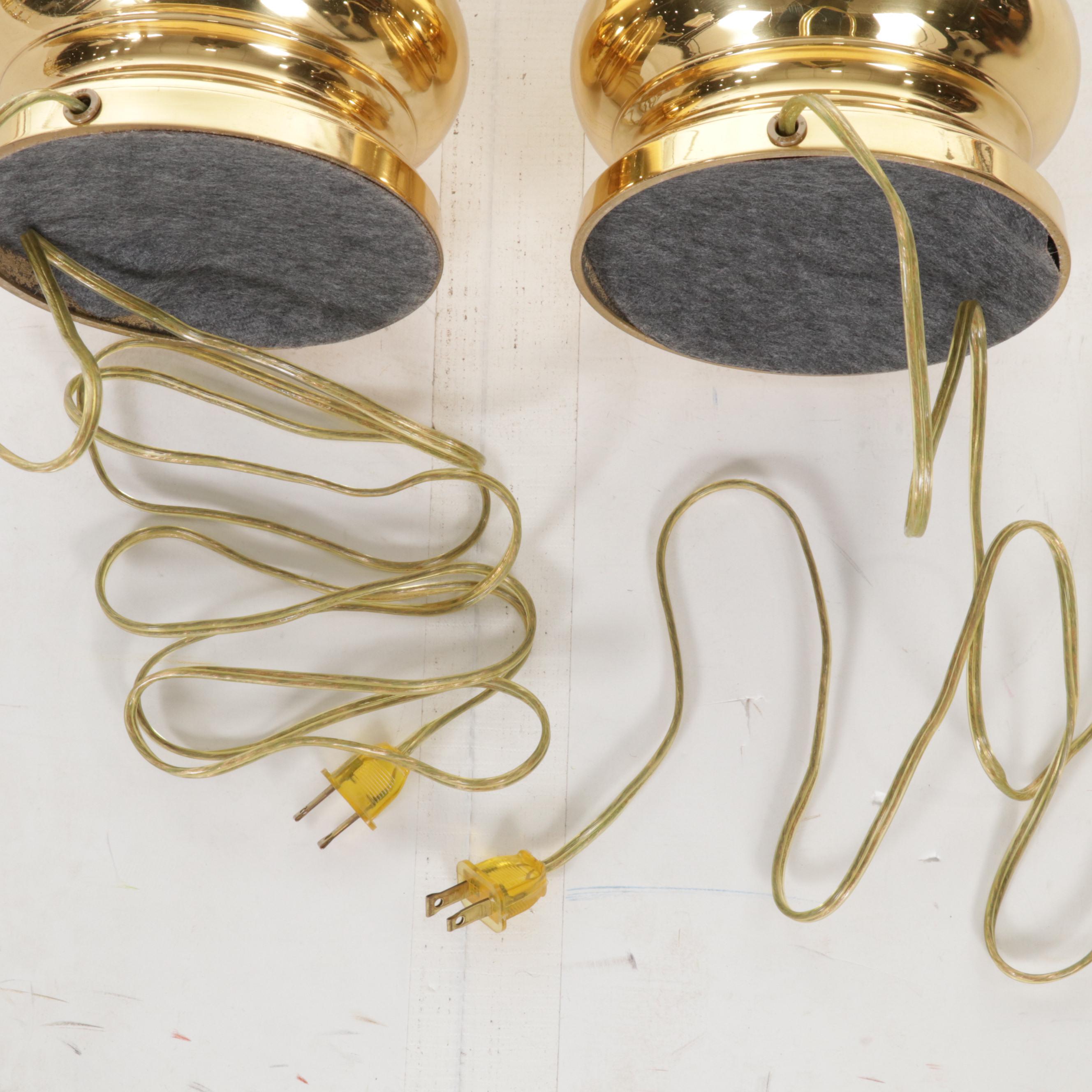 Brass Candlestick Buffet Lamps, Pharmacy Lamp, Baldwin Brass Candlesticks, More