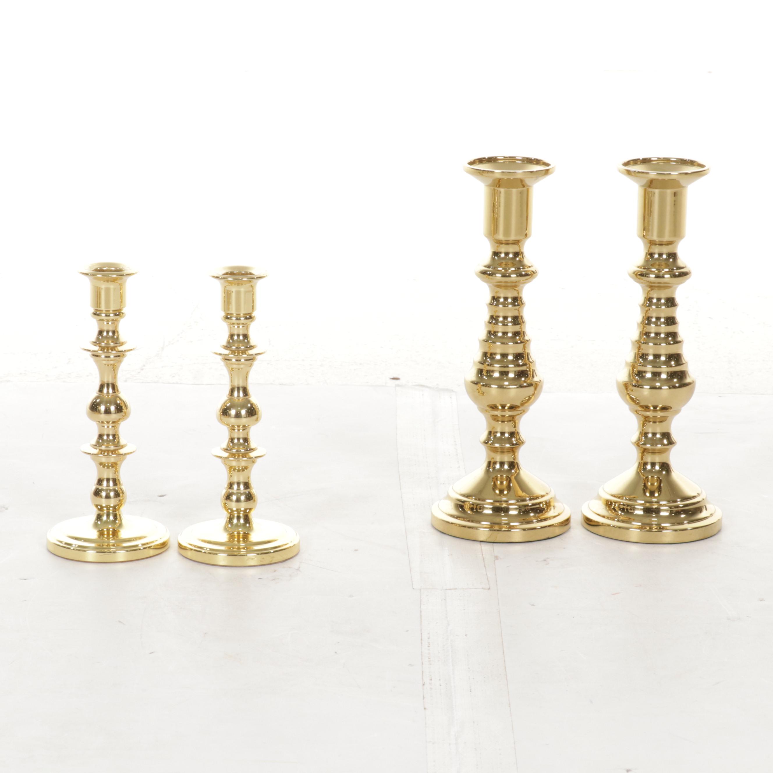 Brass Candlestick Buffet Lamps, Pharmacy Lamp, Baldwin Brass Candlesticks, More