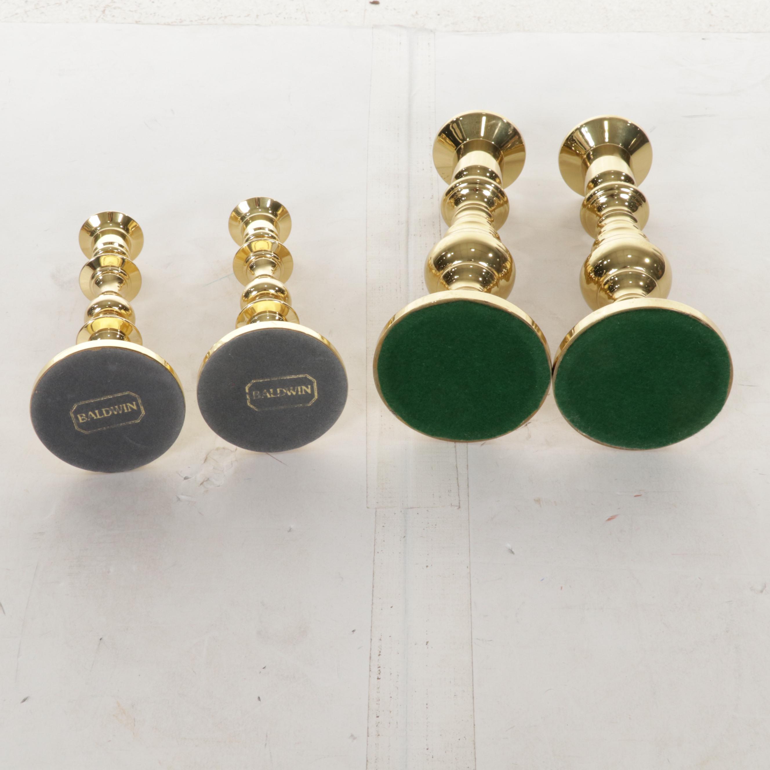 Brass Candlestick Buffet Lamps, Pharmacy Lamp, Baldwin Brass Candlesticks, More