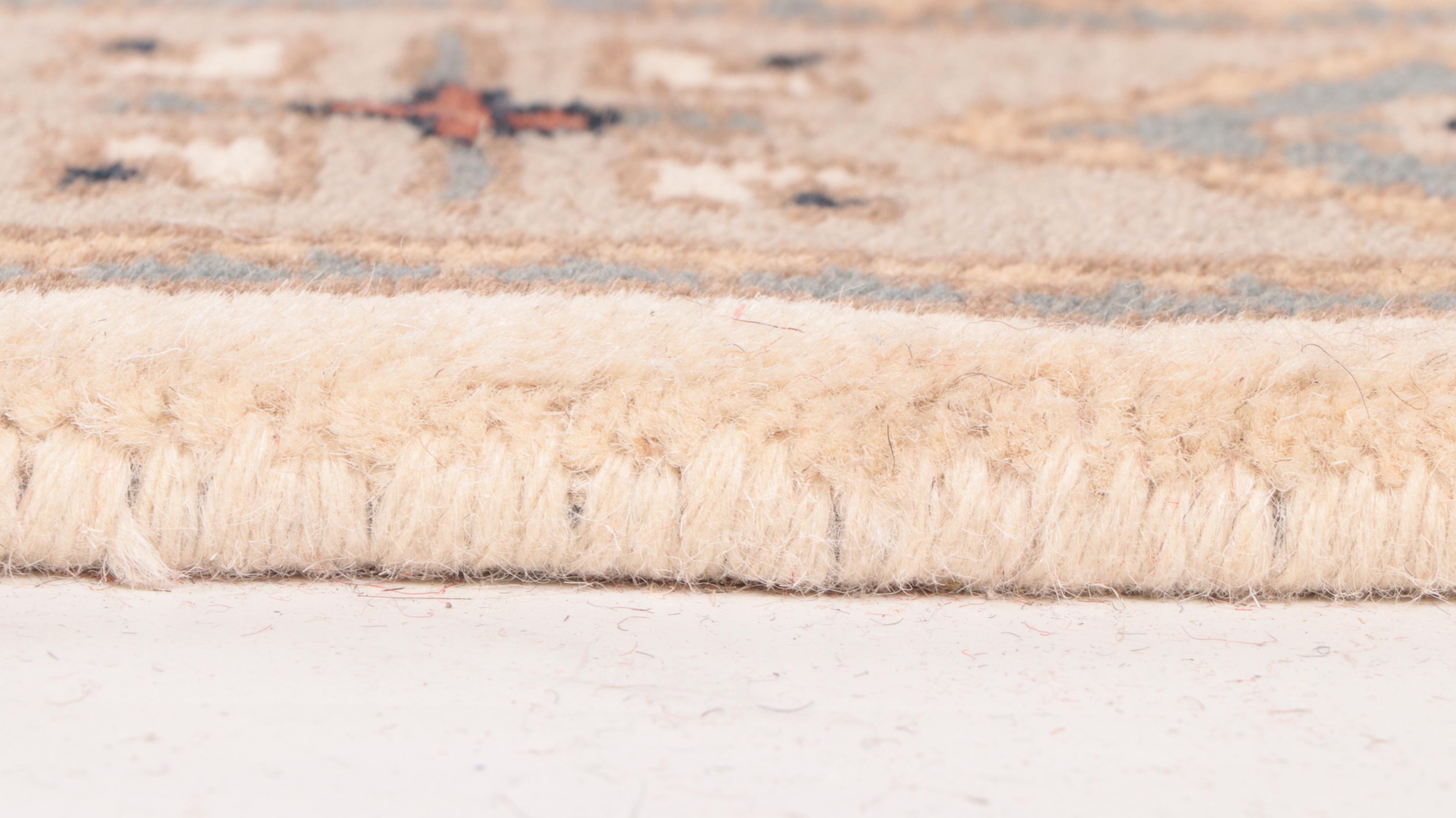 3'10 x 6'1 Hand-Knotted Afghan Kazak Area Rug