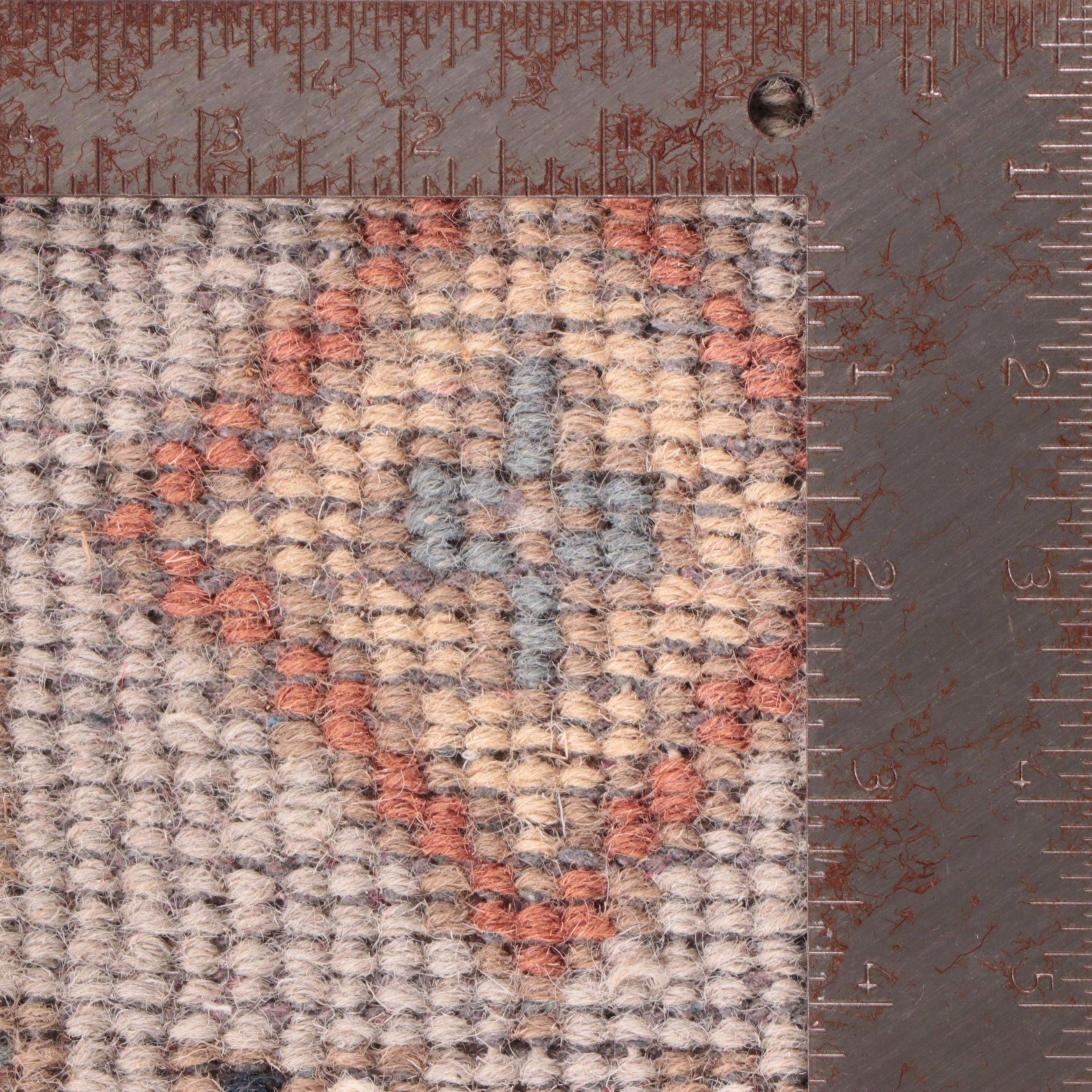 3'10 x 6'1 Hand-Knotted Afghan Kazak Area Rug