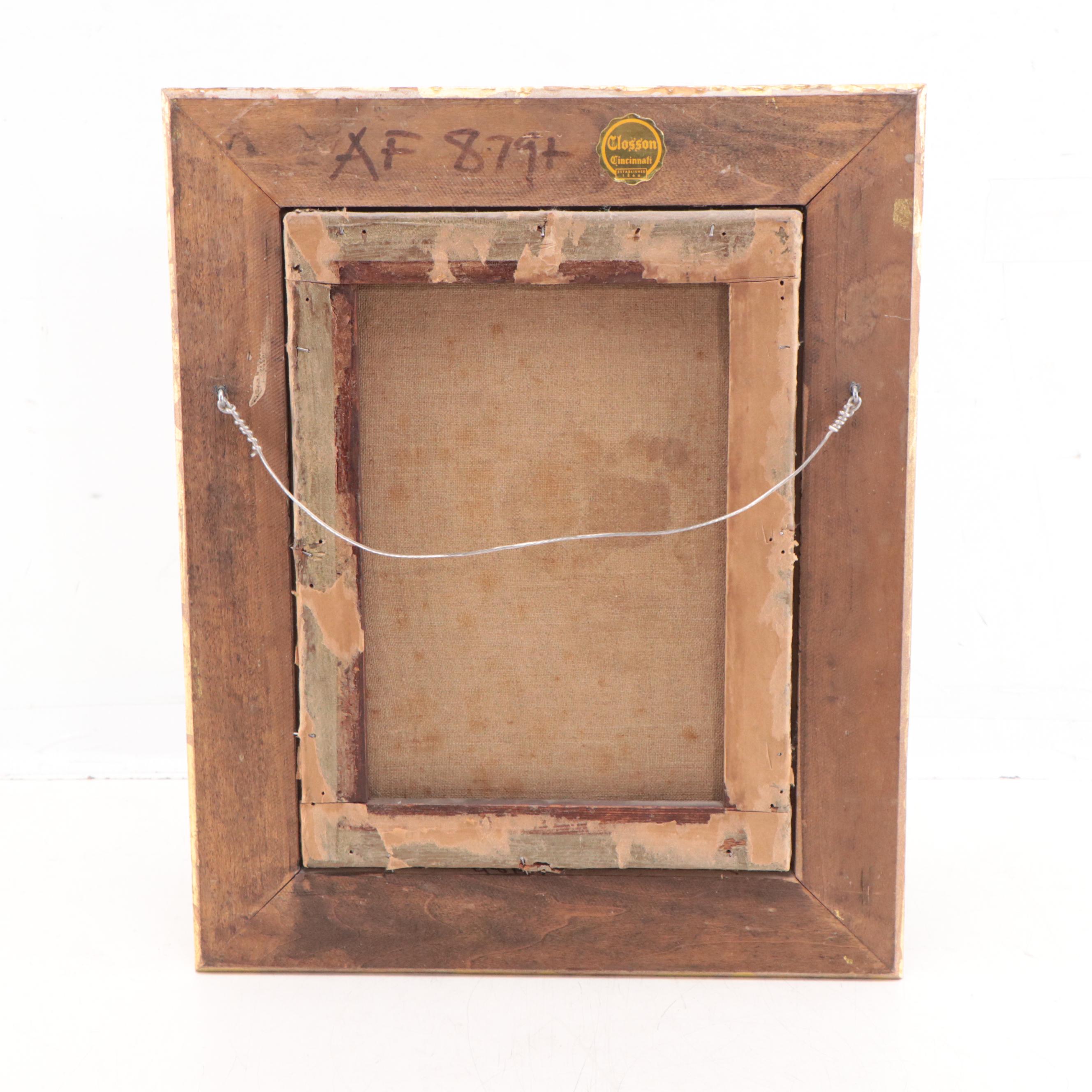 Tonalist Oil Painting of Landscape, 19th Century