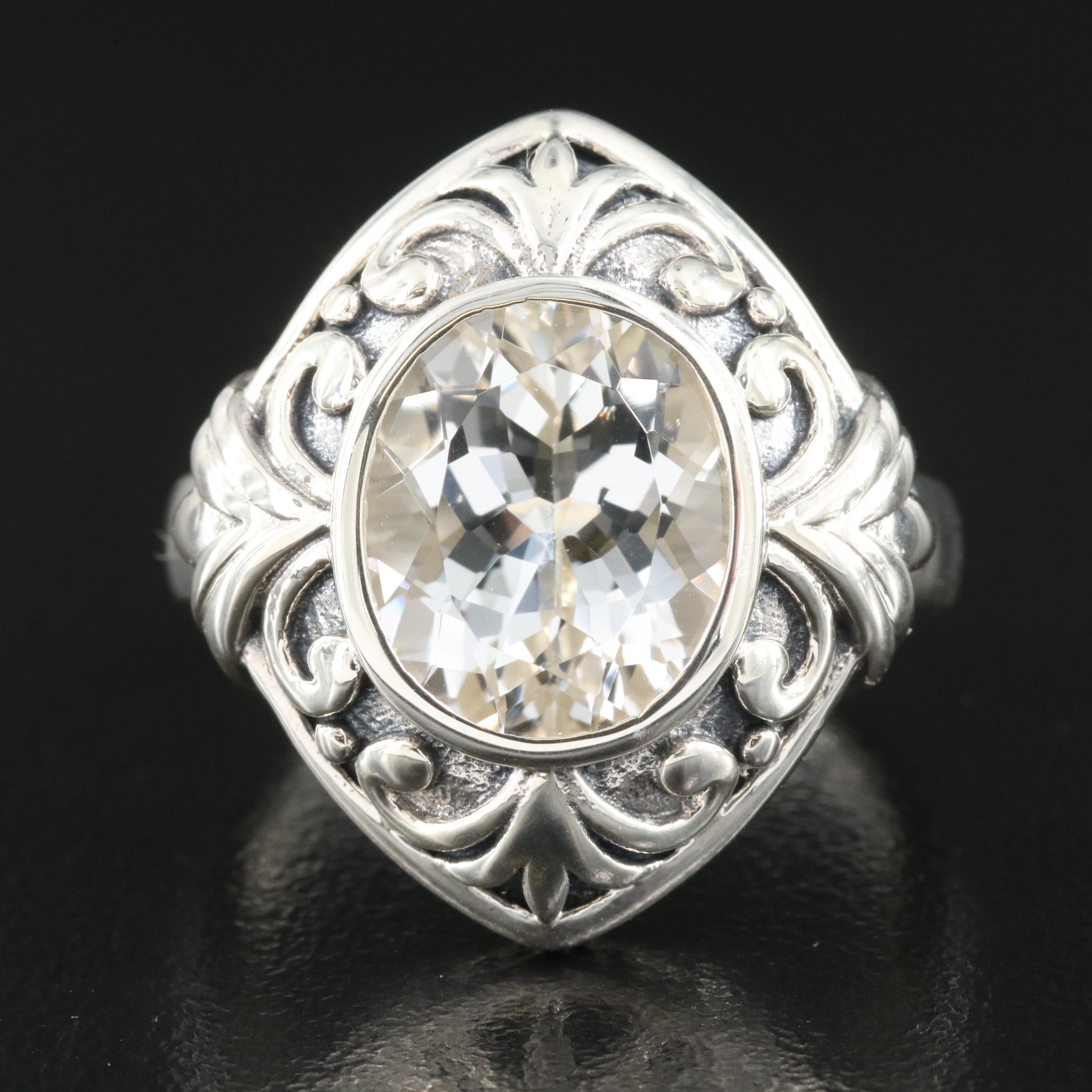 Sterling Topaz Ring