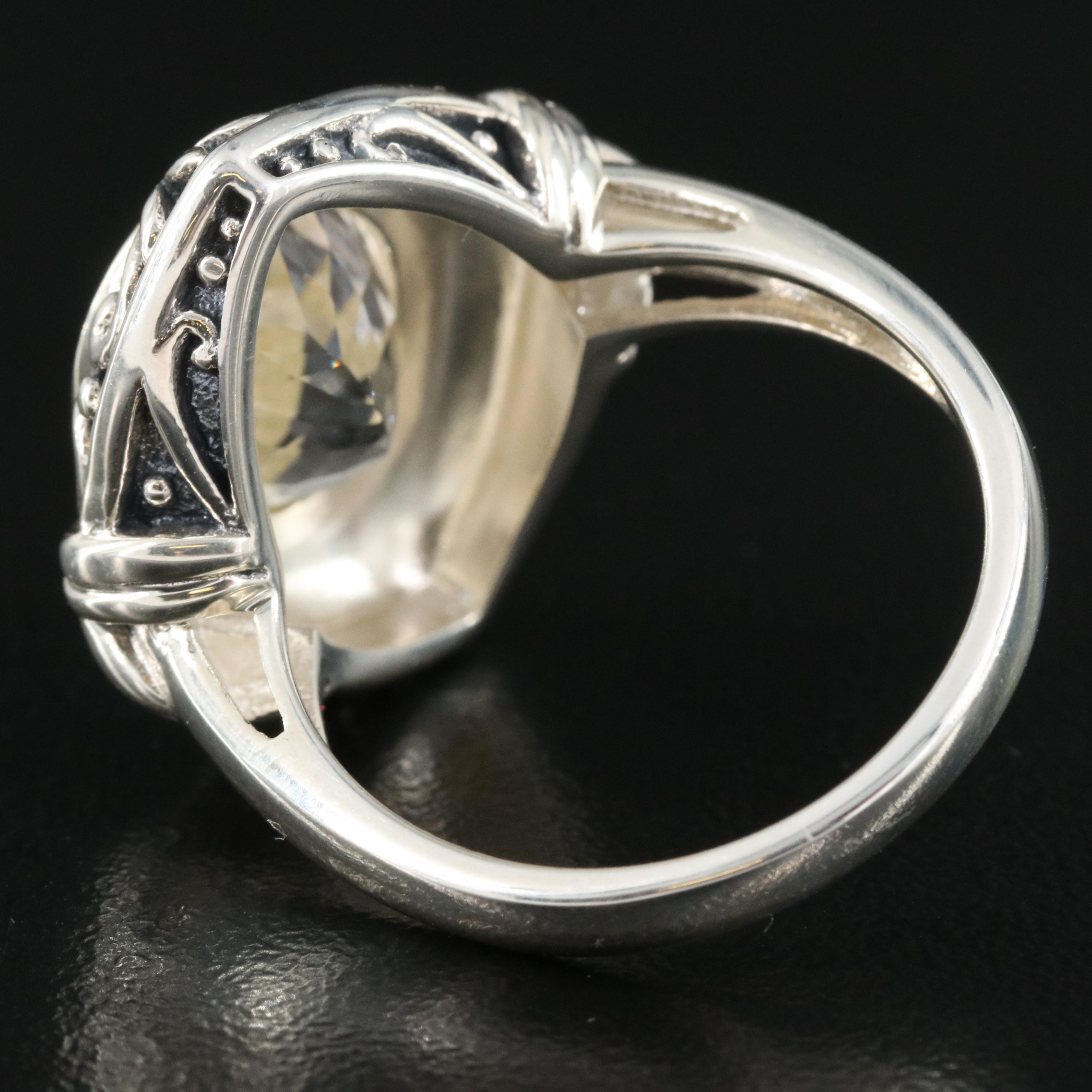 Sterling Topaz Ring