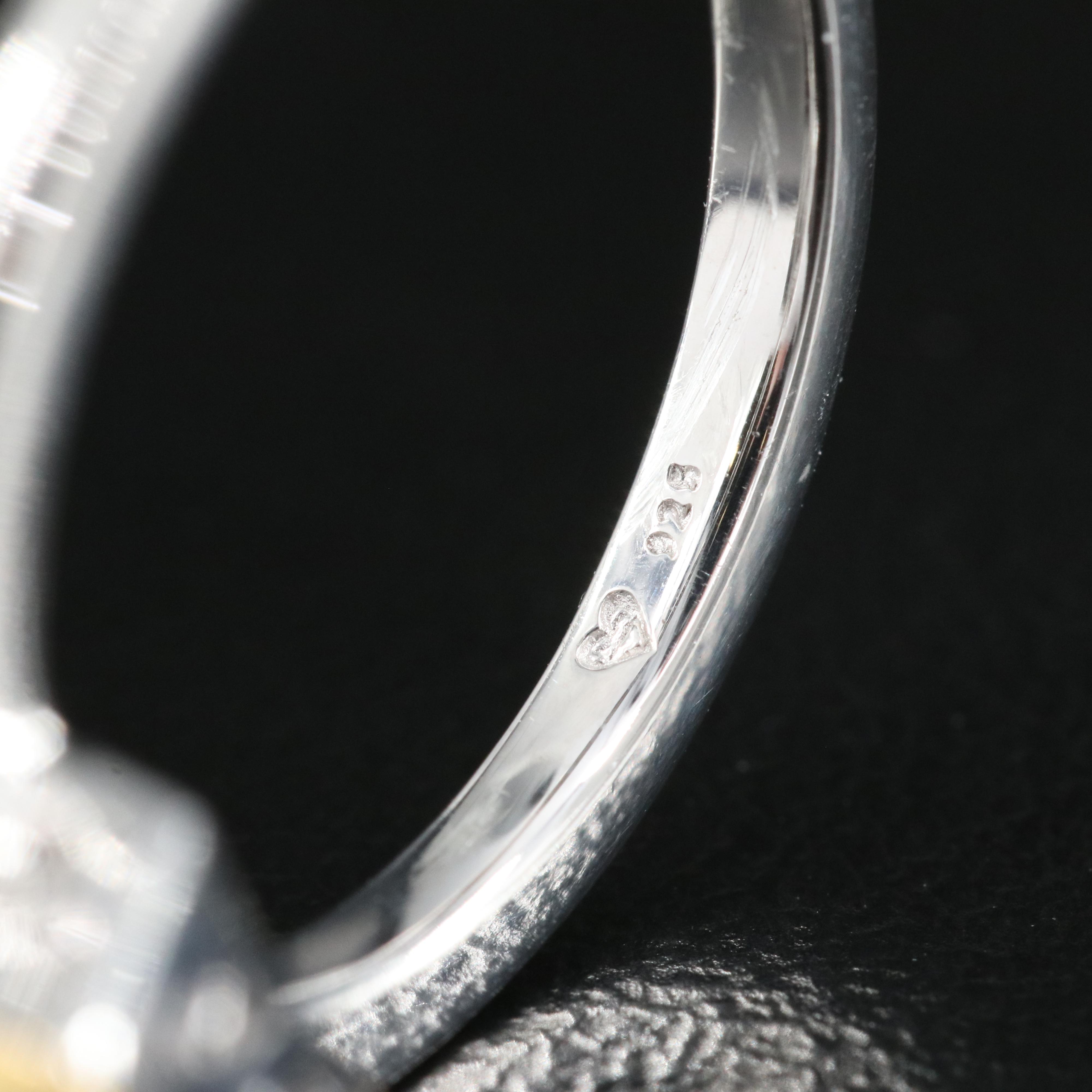 Sterling Diamond Ring