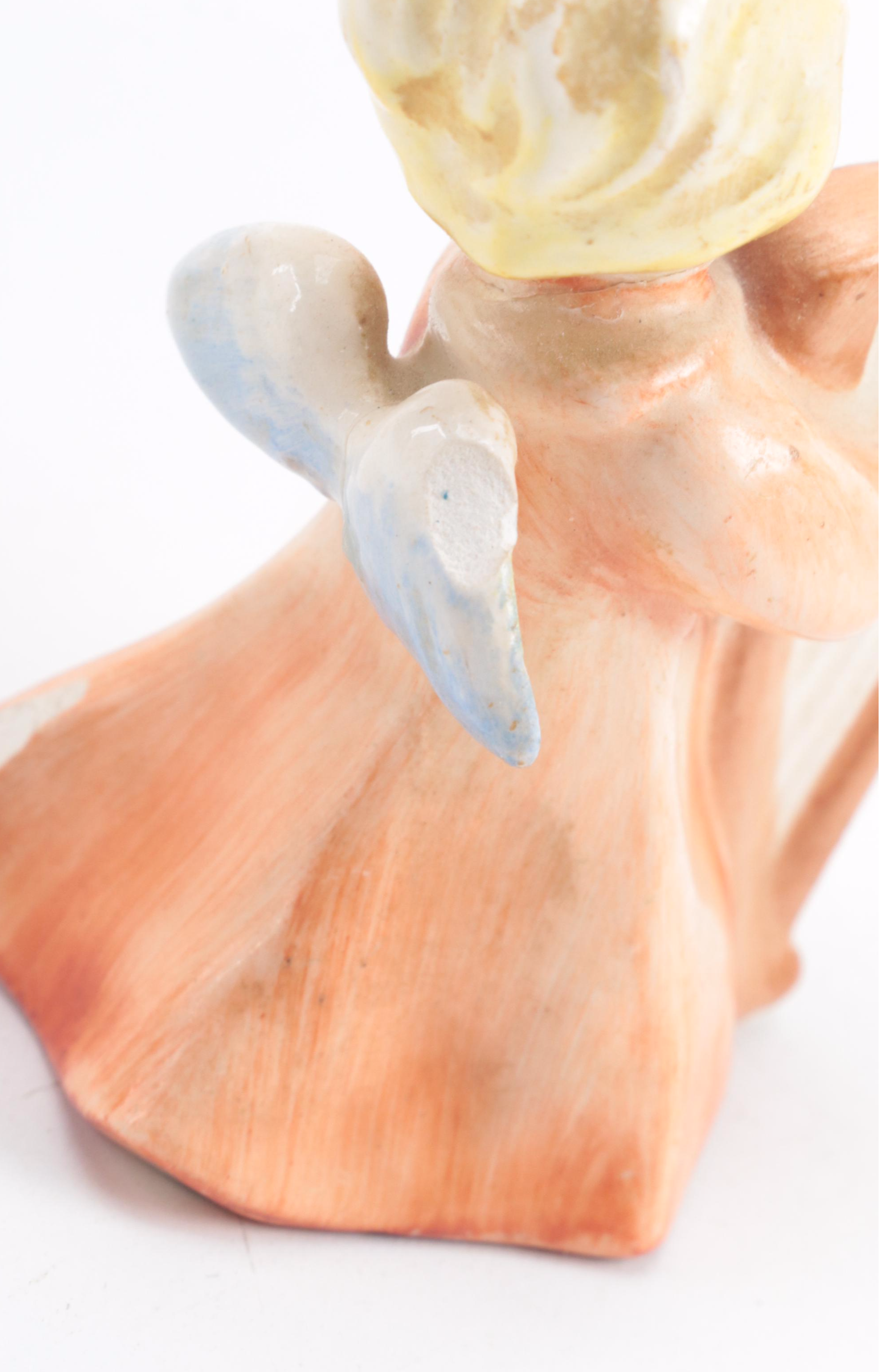 Goebel Hummel Ceramic Angel Figurines, circa 1950