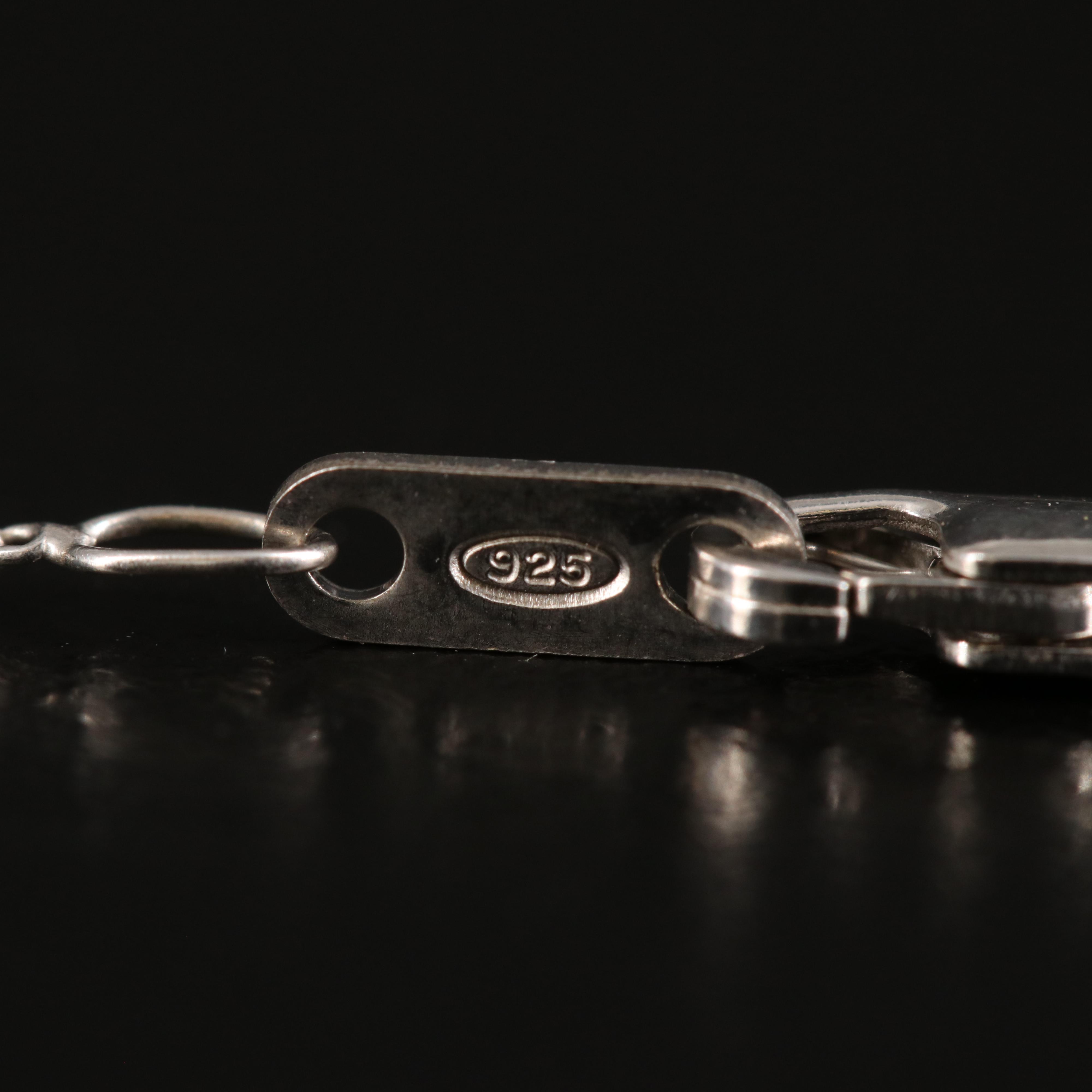 Sterling Diamond Heart Pendant Necklace with 10K Rose Gold Accent