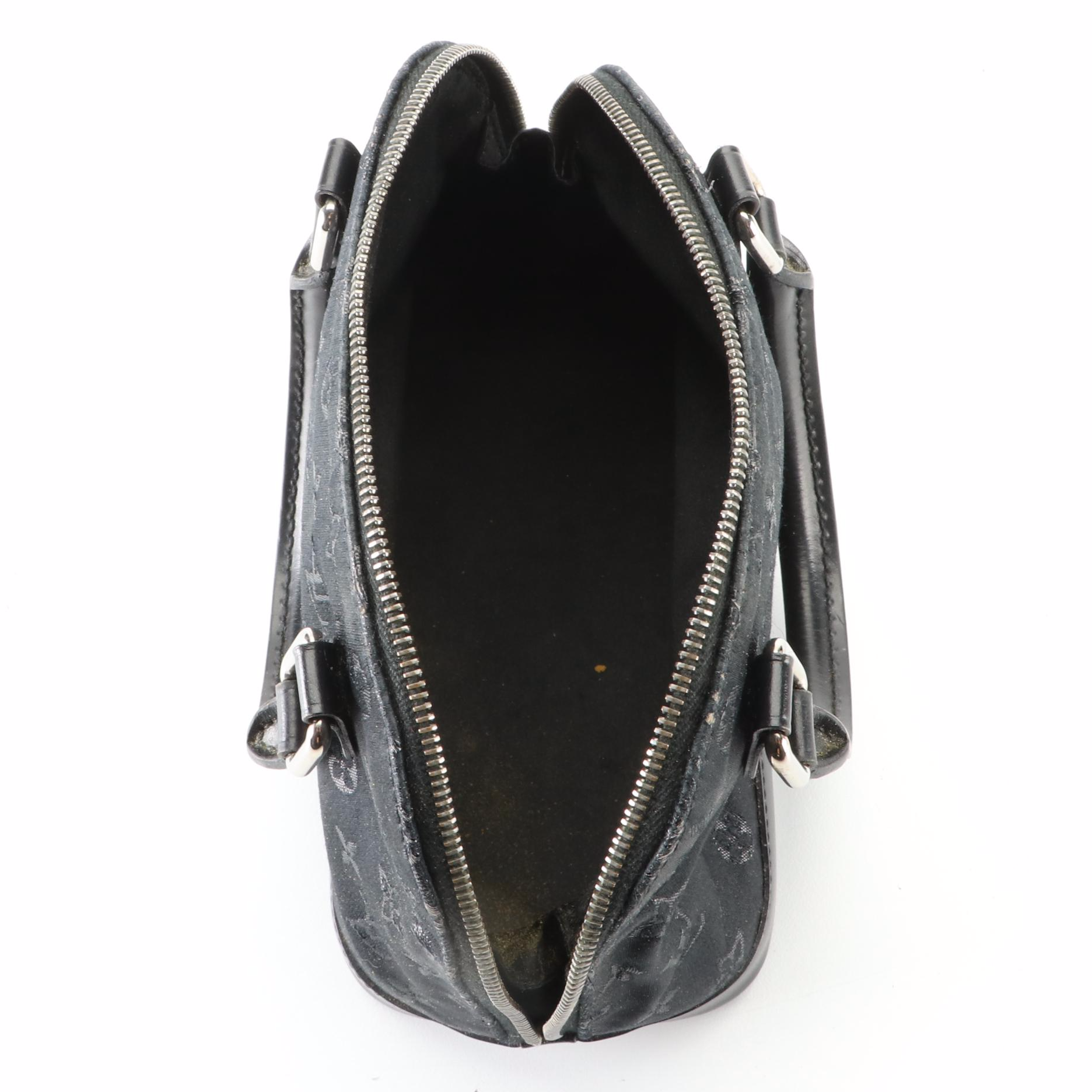 Louis Vuitton Nano Alma in Monogram Satin