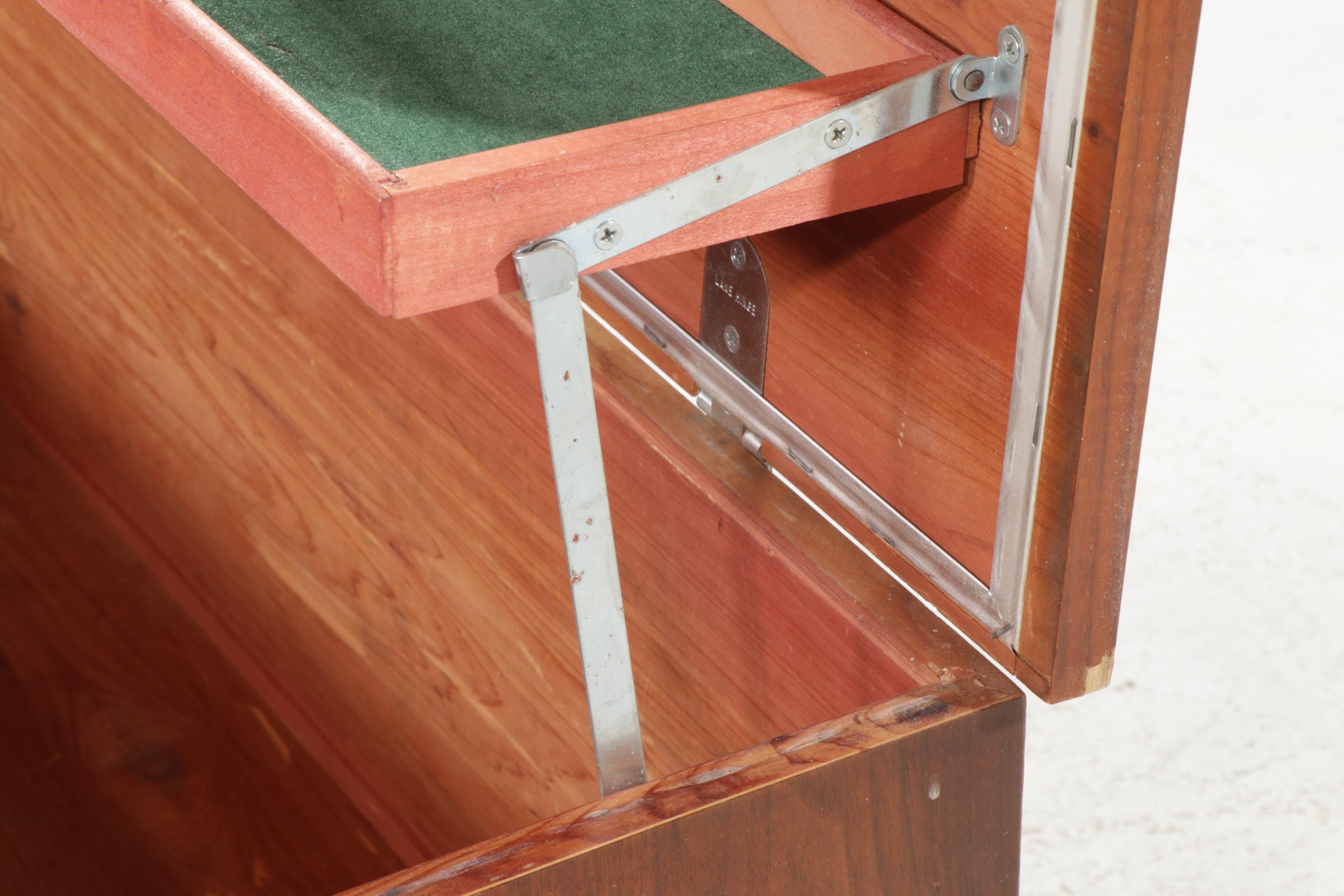 Lane "Aroma-Tite" Walnut and Cedar-Lined Blanket Chest, Mid-20th Century