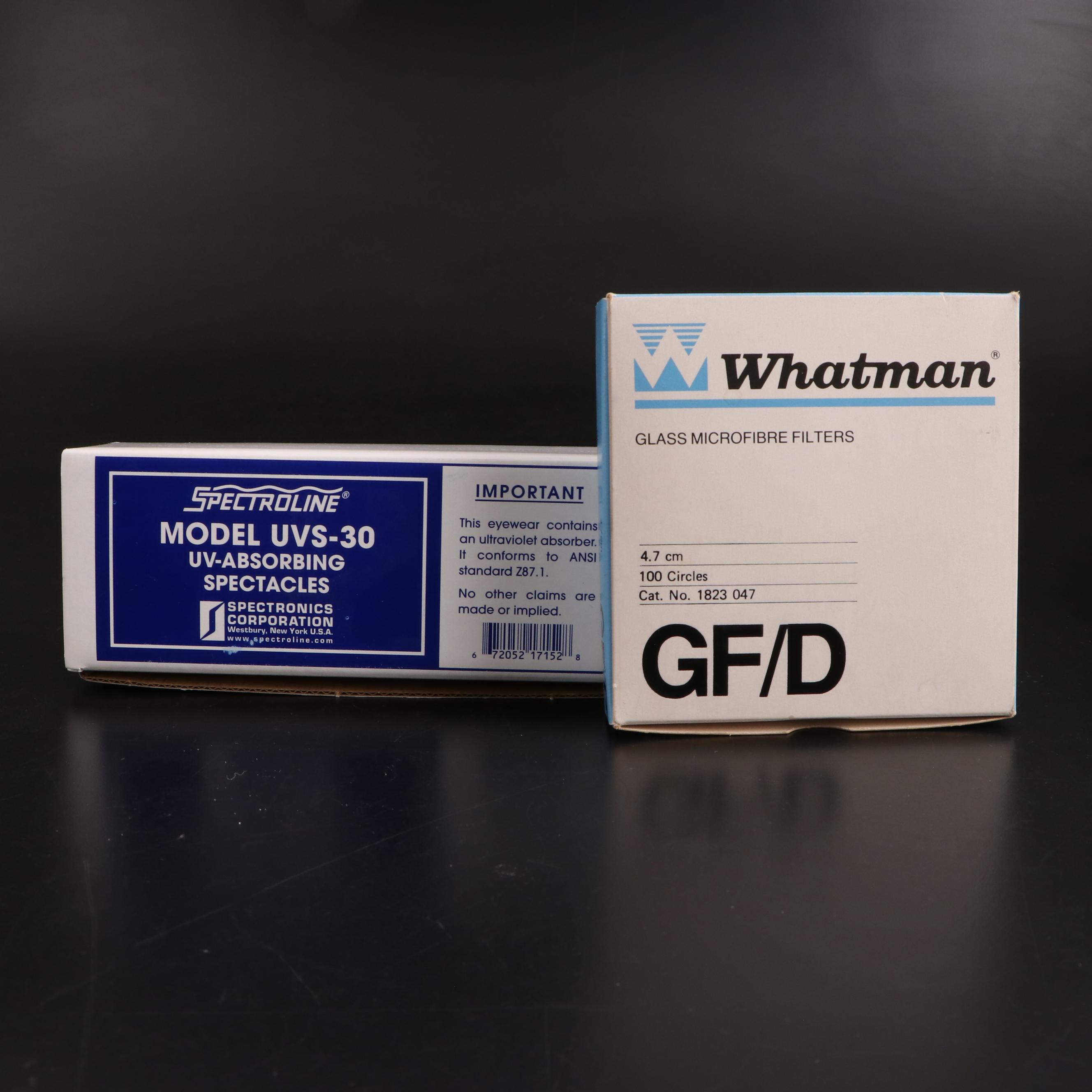 Kimax, Pyrex, Fischer, Whatman and Other Laboratory Glassware and Equipment