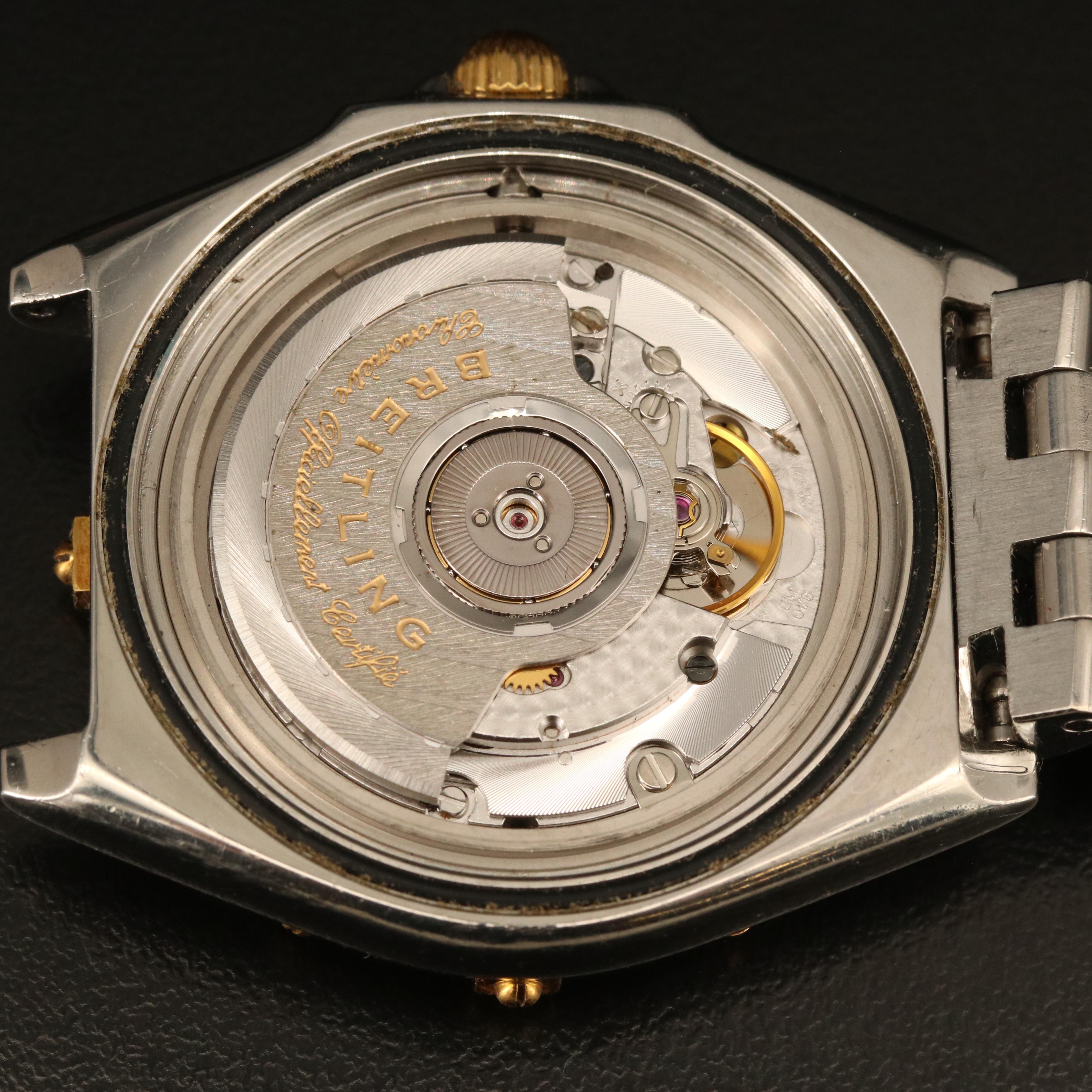 Breitling 18K and Stainless Steel Watch