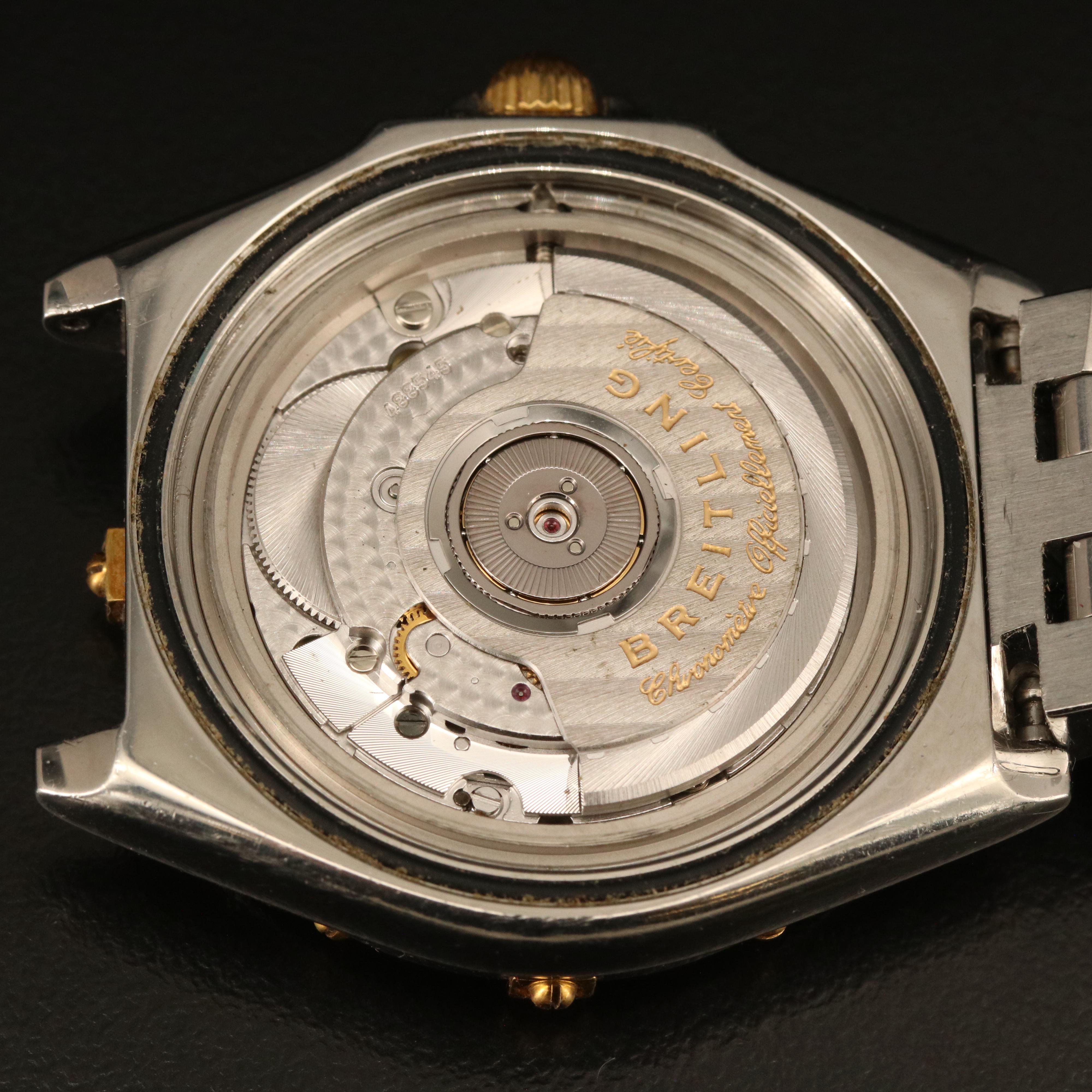 Breitling 18K and Stainless Steel Watch