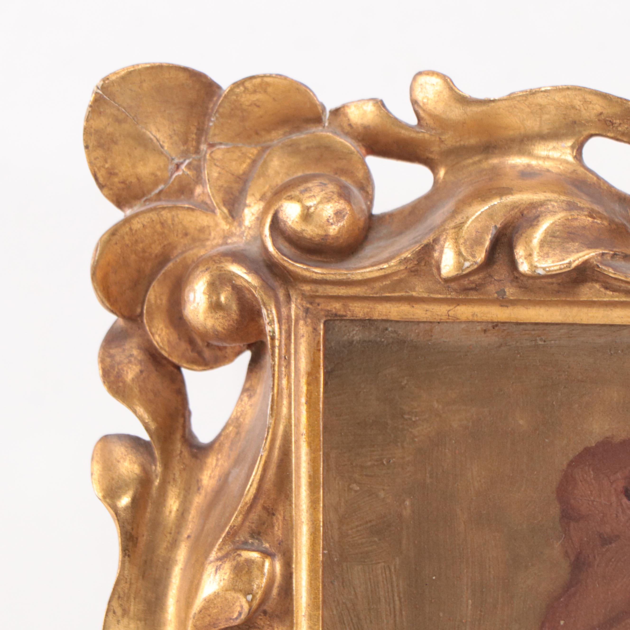 Oil Painting of Male Portrait