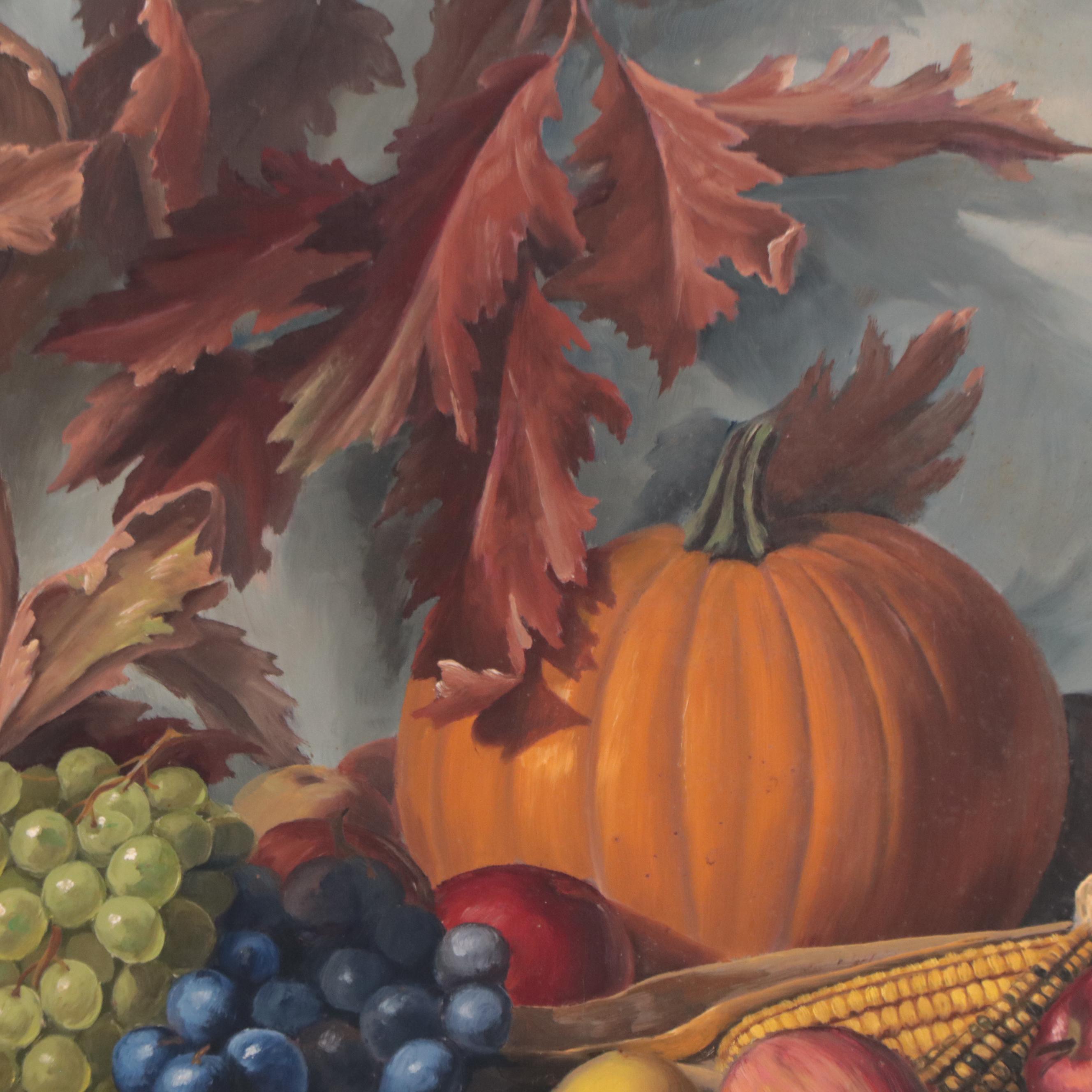 Ernst Schildt Oil Painting of Still Life