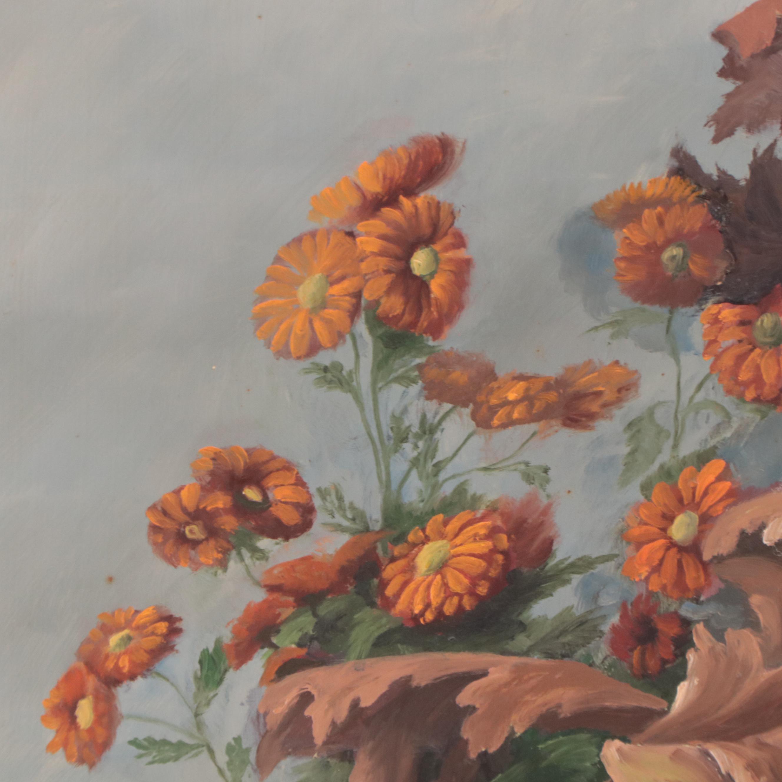 Ernst Schildt Oil Painting of Still Life