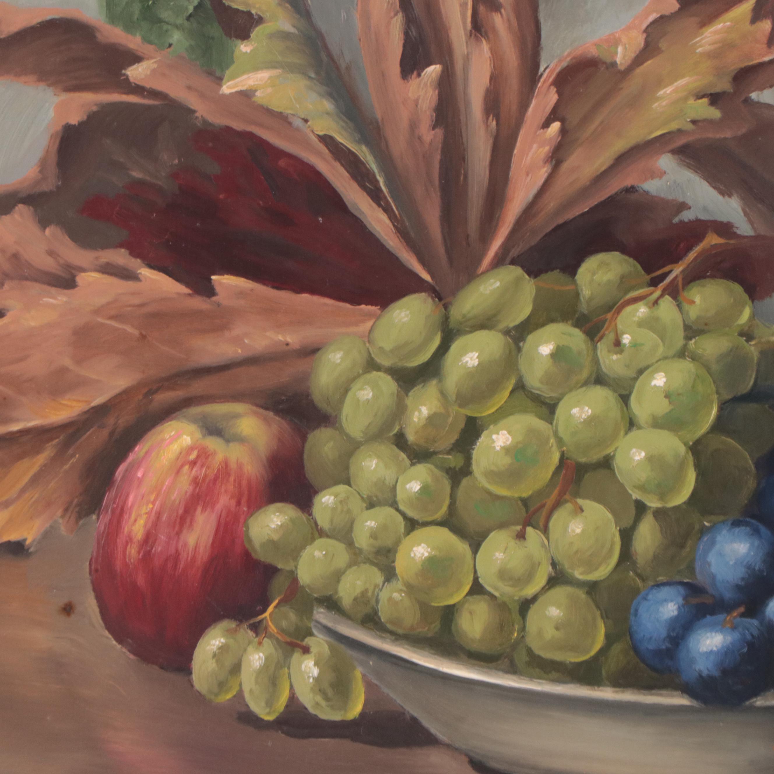 Ernst Schildt Oil Painting of Still Life