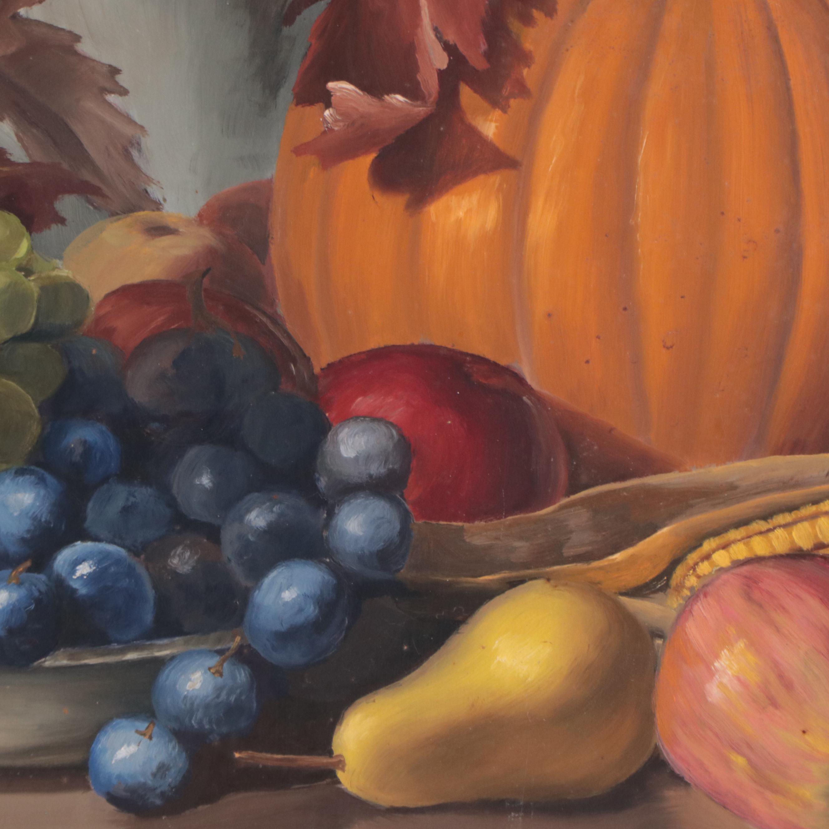 Ernst Schildt Oil Painting of Still Life