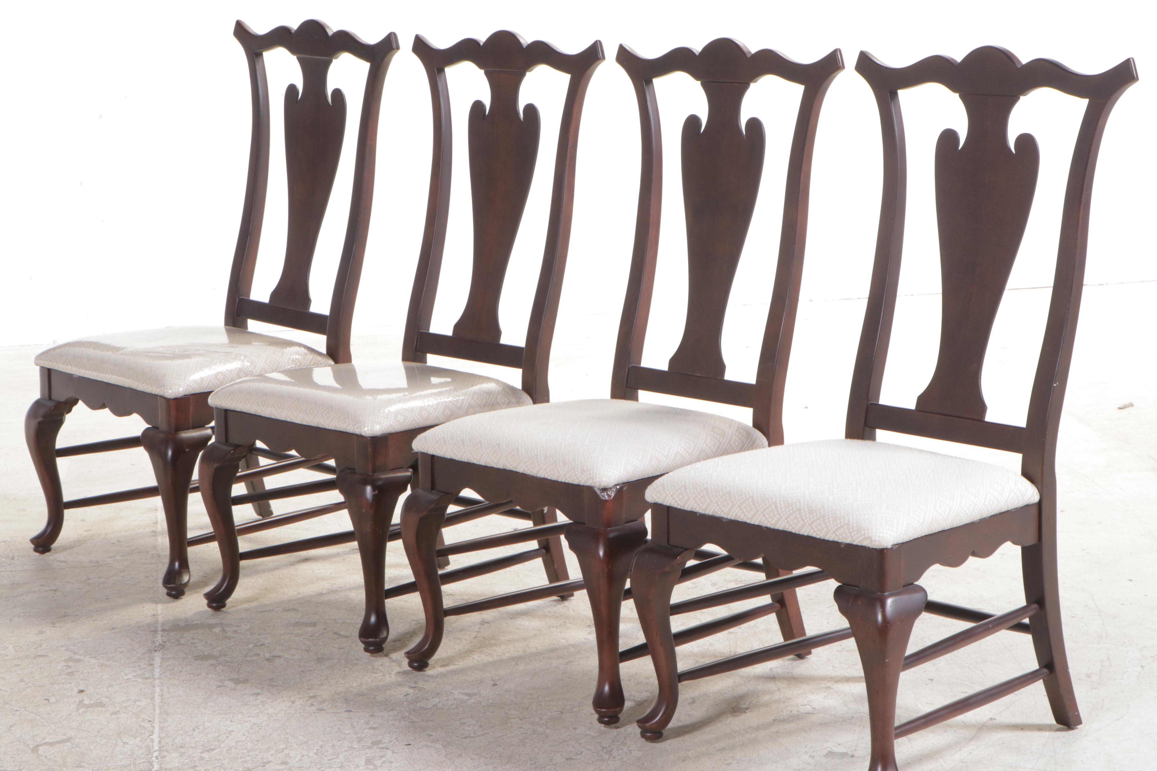 Seven-Piece Broyhill "Charlestowne Square" Cherrywood Dining Set