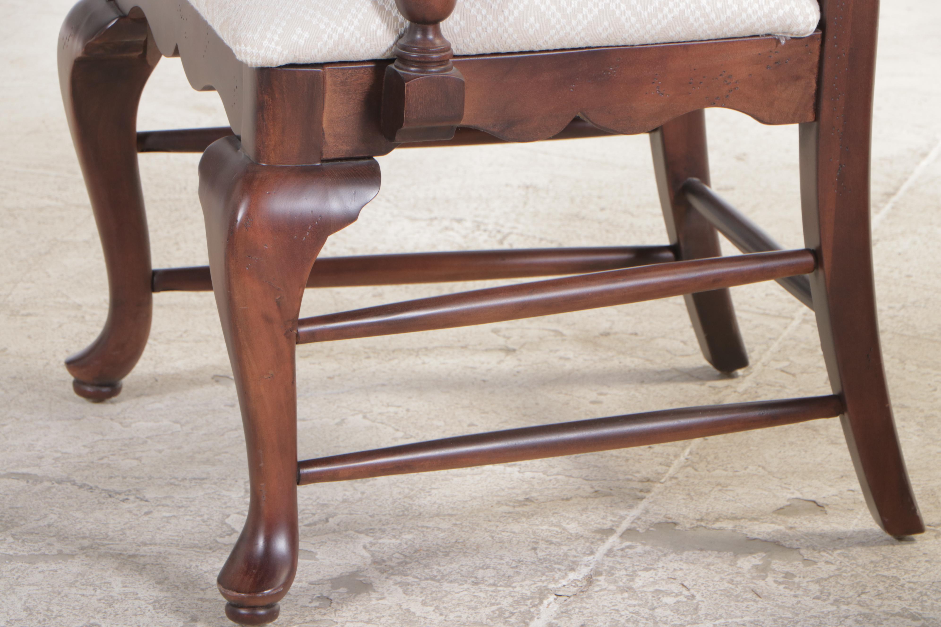 Seven-Piece Broyhill "Charlestowne Square" Cherrywood Dining Set