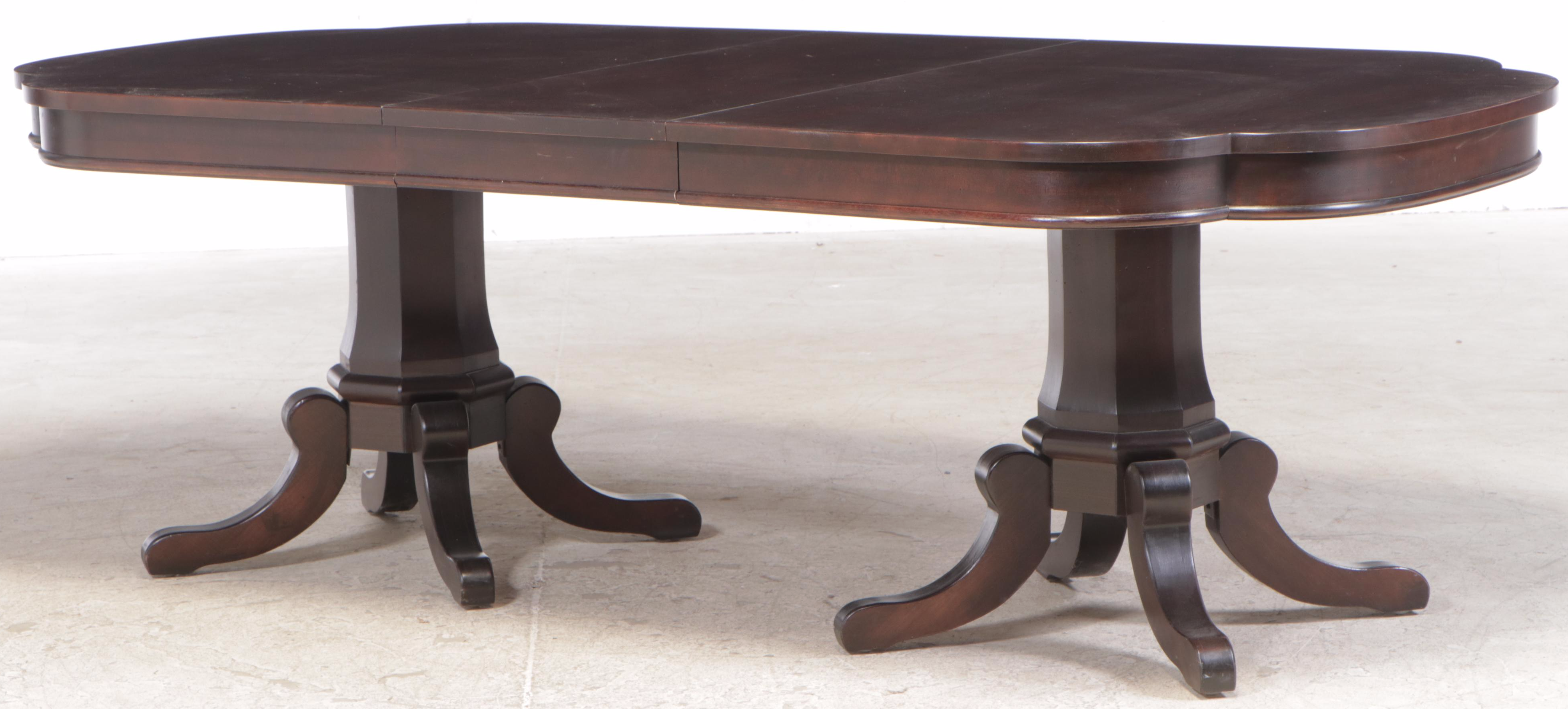 Seven-Piece Broyhill "Charlestowne Square" Cherrywood Dining Set