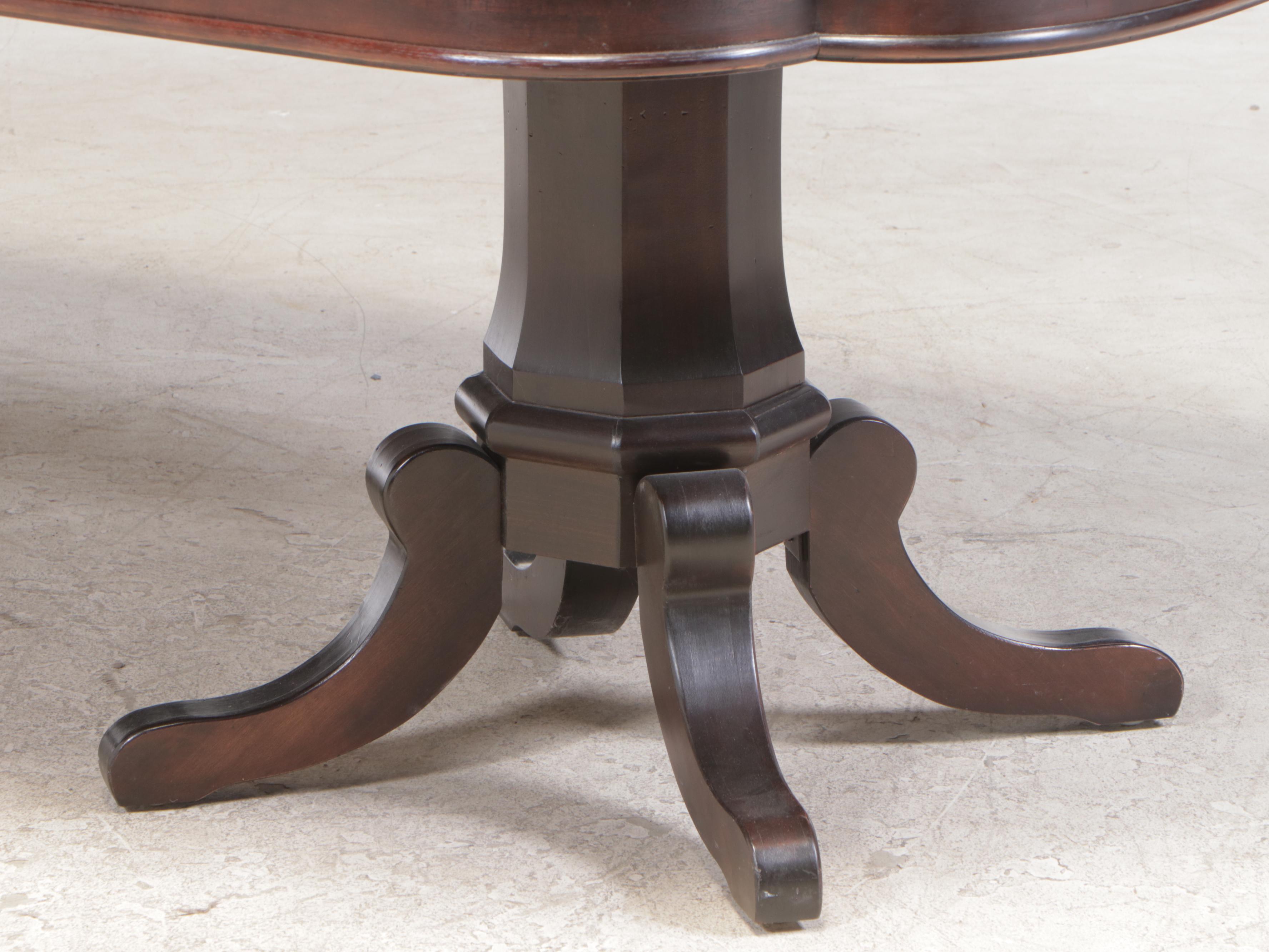 Seven-Piece Broyhill "Charlestowne Square" Cherrywood Dining Set