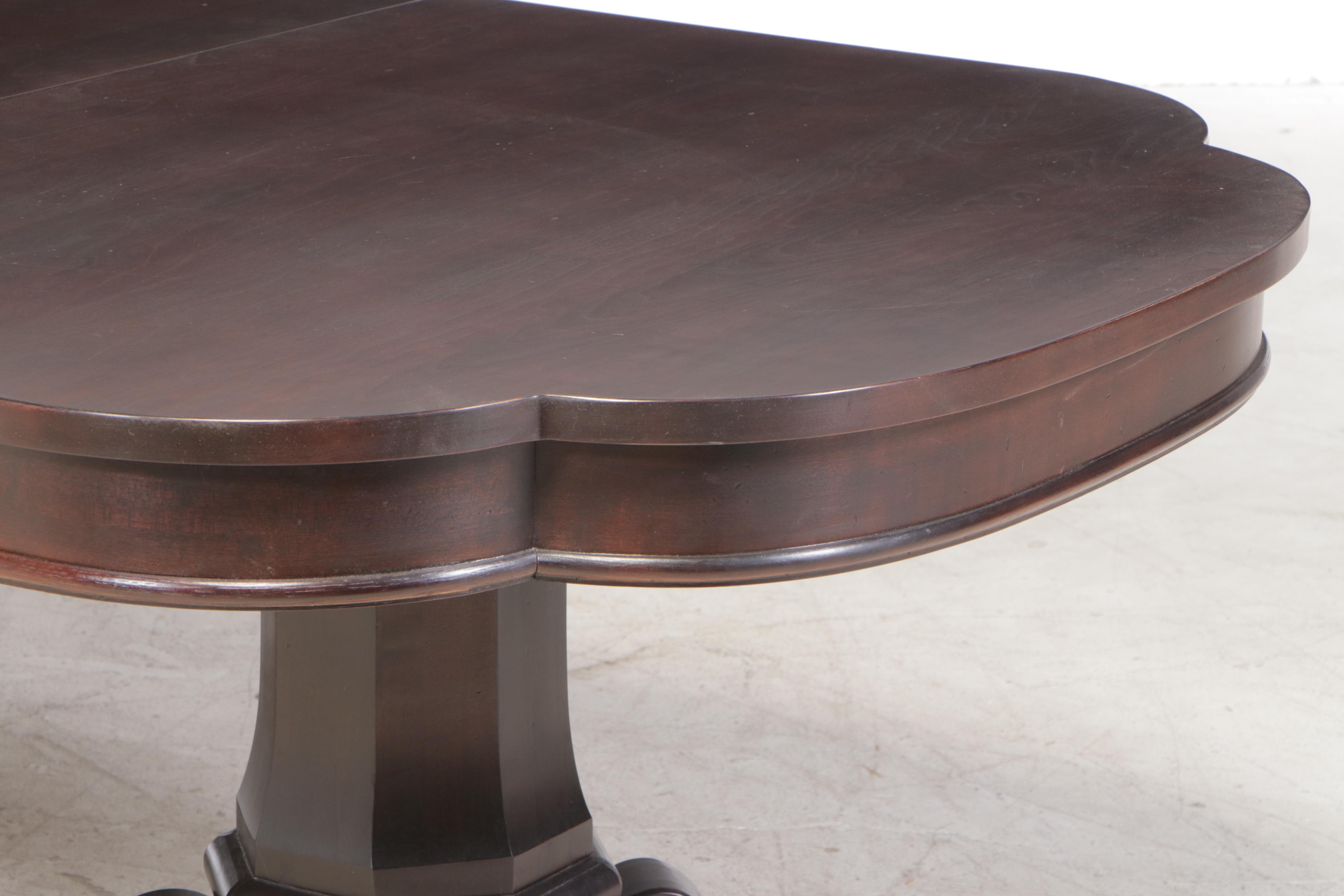 Seven-Piece Broyhill "Charlestowne Square" Cherrywood Dining Set