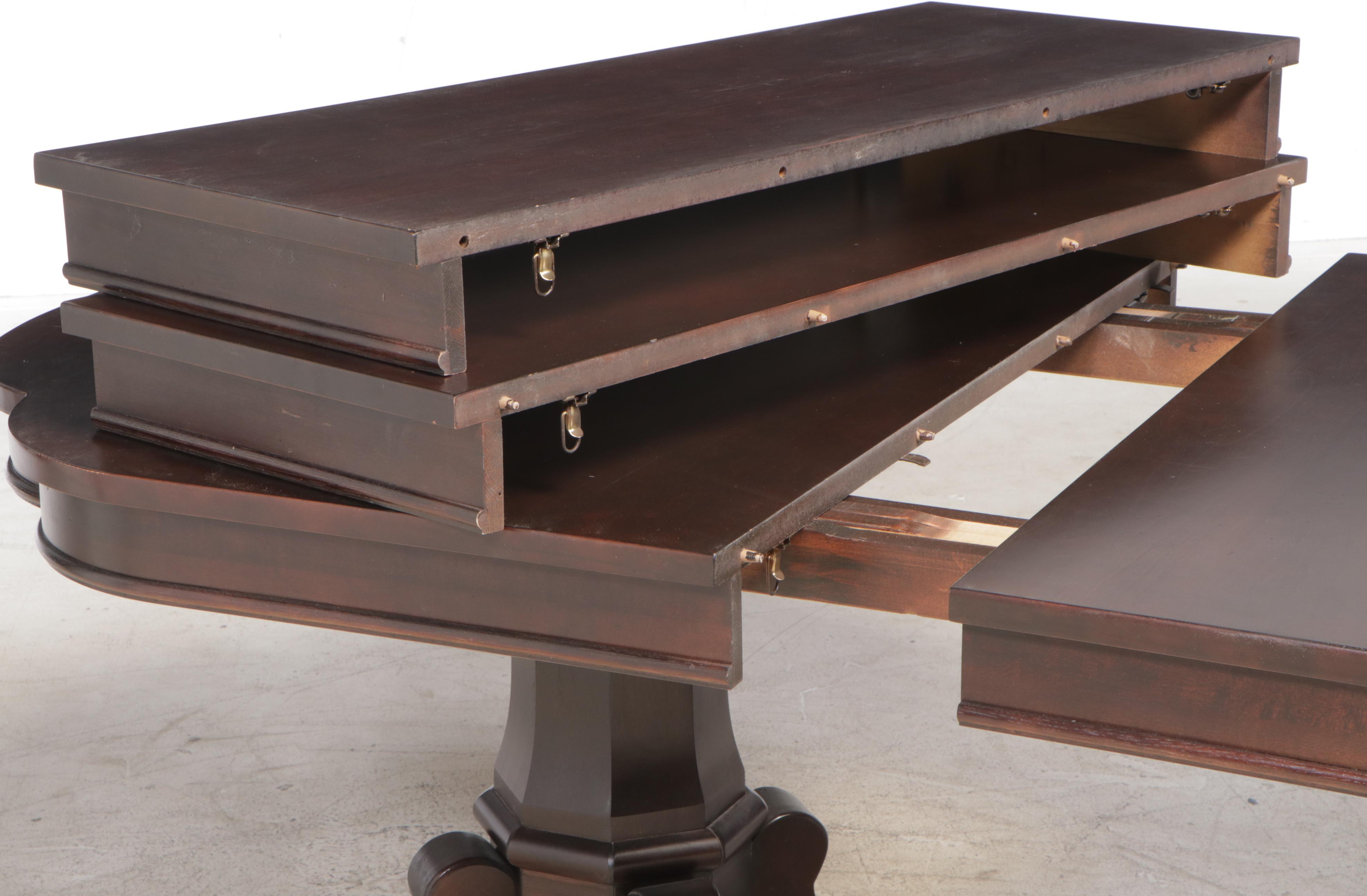 Seven-Piece Broyhill "Charlestowne Square" Cherrywood Dining Set