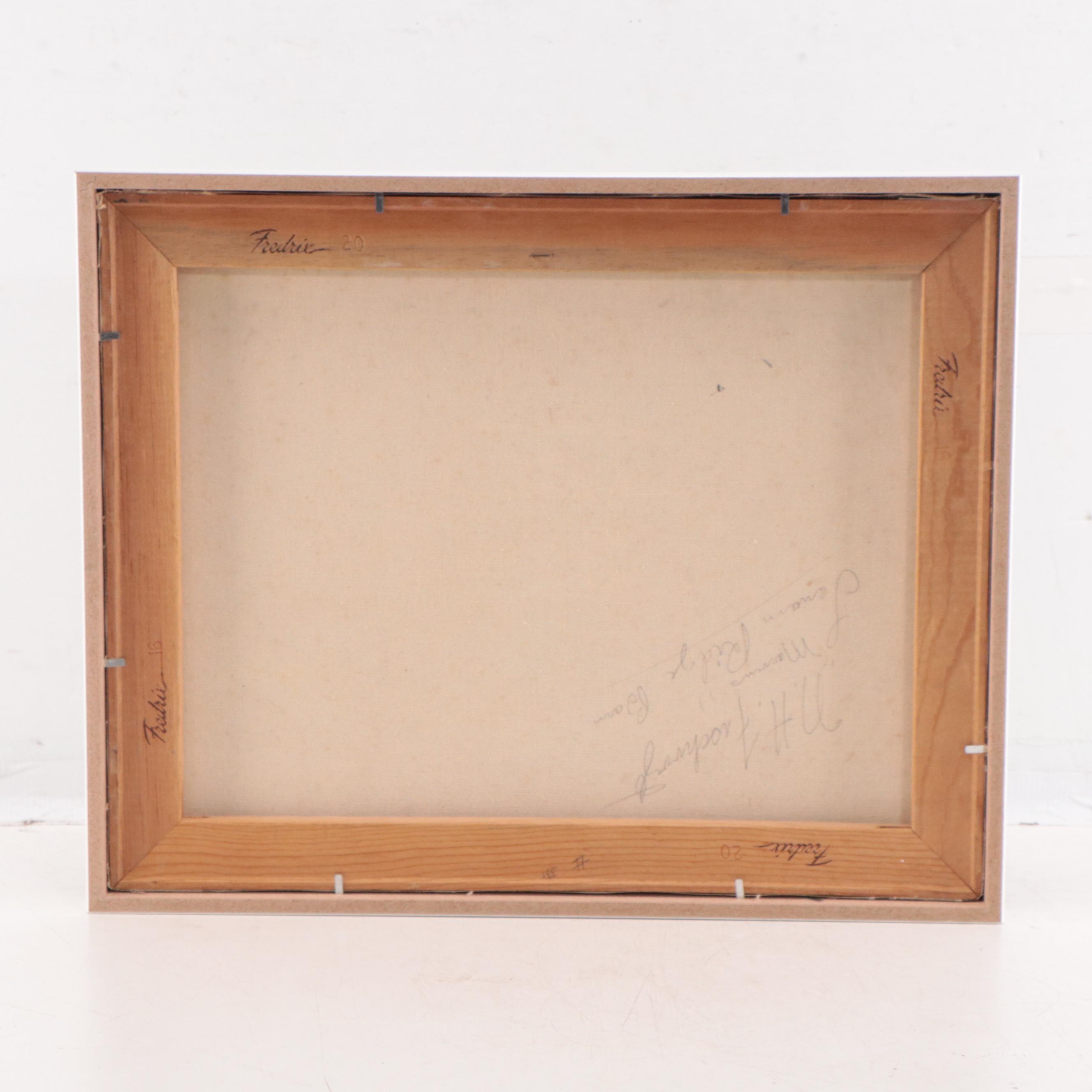 Nancy H. Fischvogt Oil Painting "Lanam Ridge Farm"