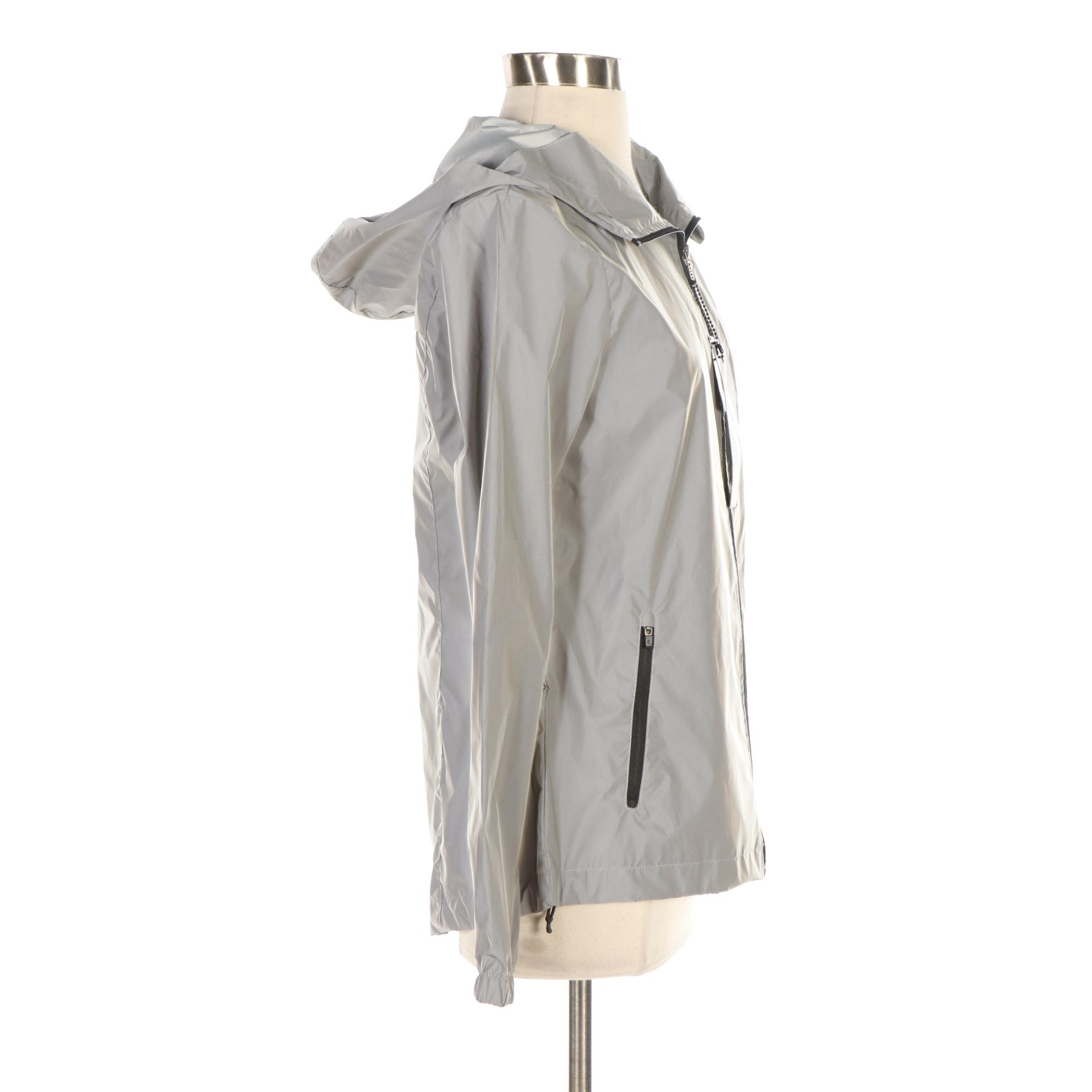 Kyodan Reflective Zip-Front Hooded Jacket
