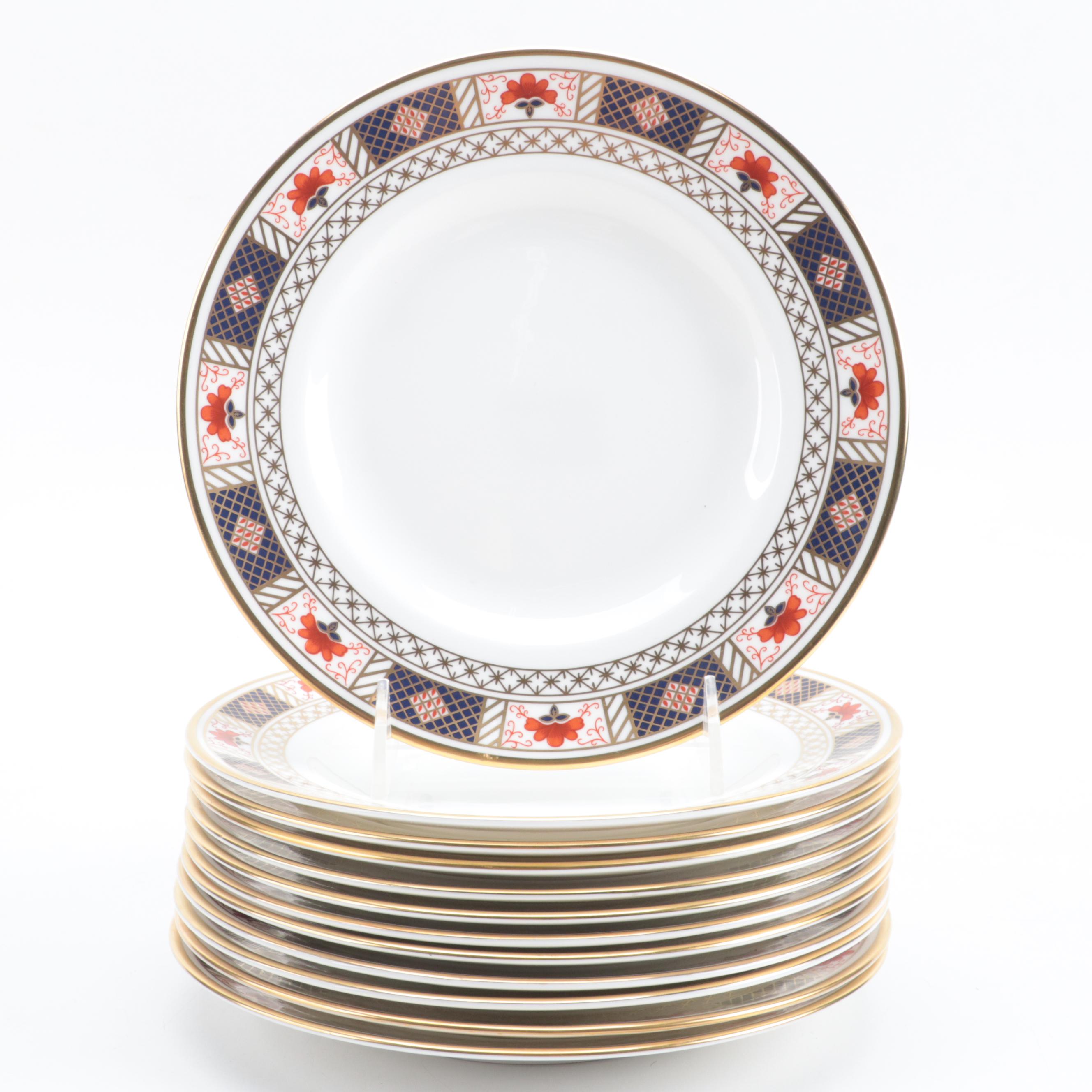 Royal Crown Derby "Derby Border" Bone China Dinnerware