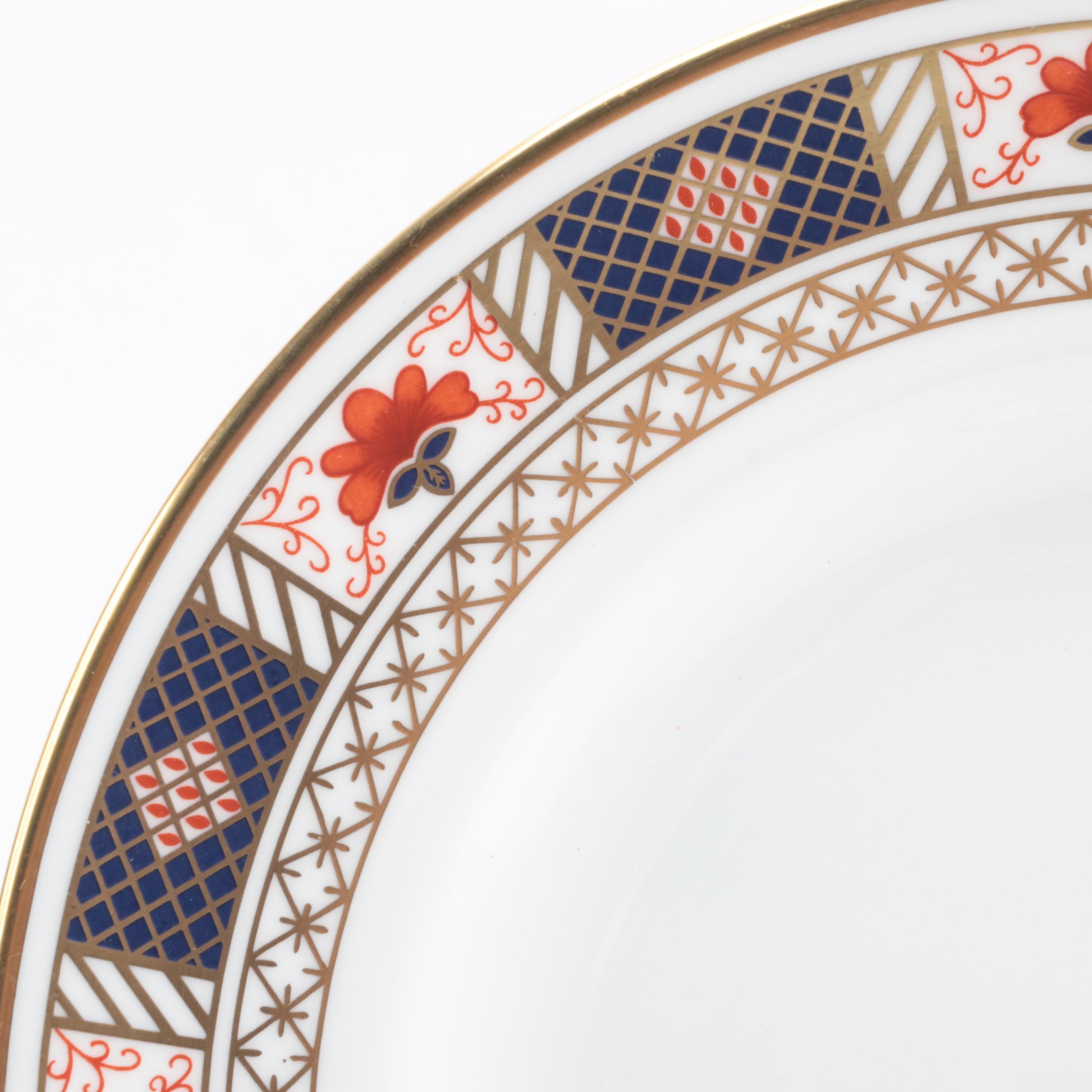 Royal Crown Derby "Derby Border" Bone China Dinnerware