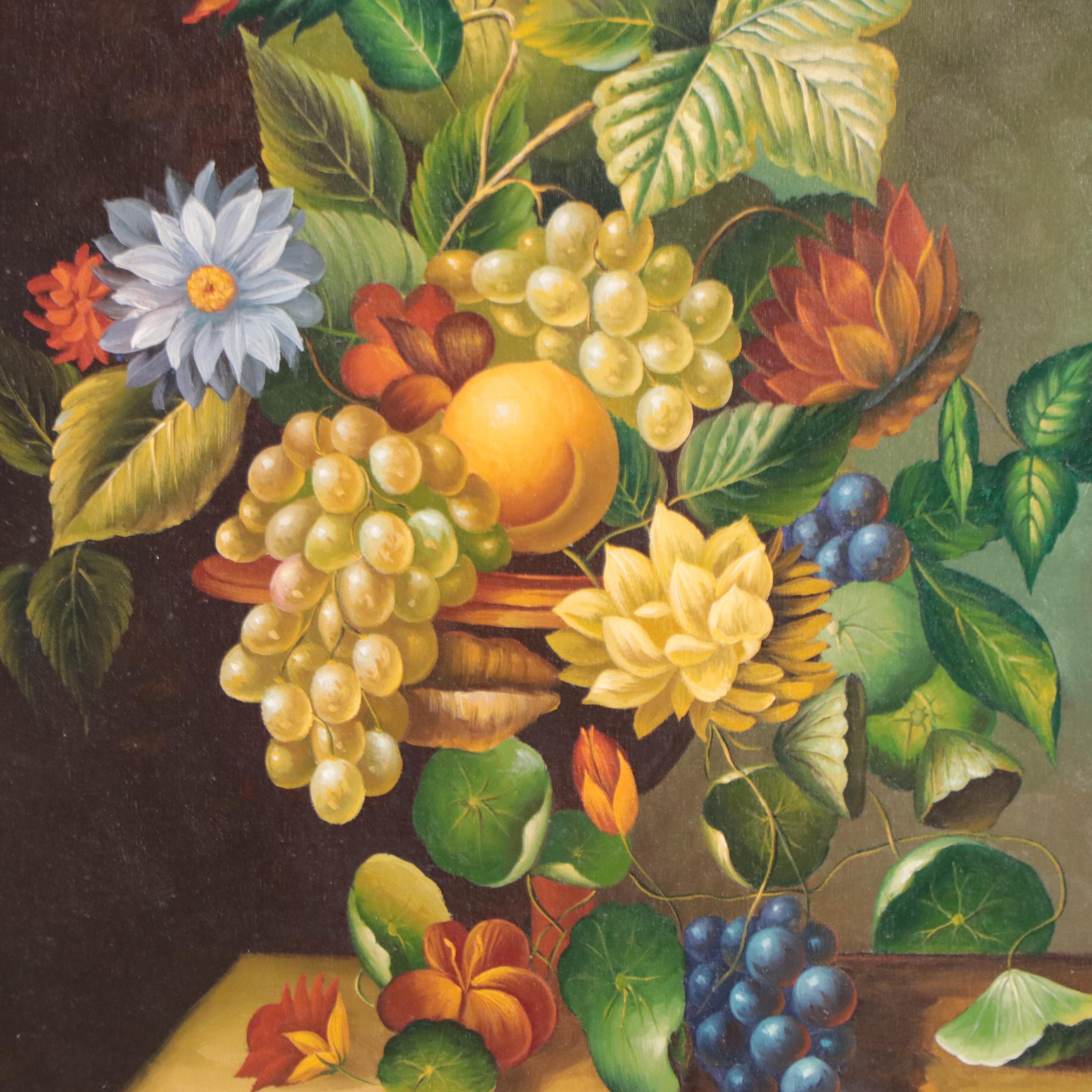 Oil Painting of Still Life