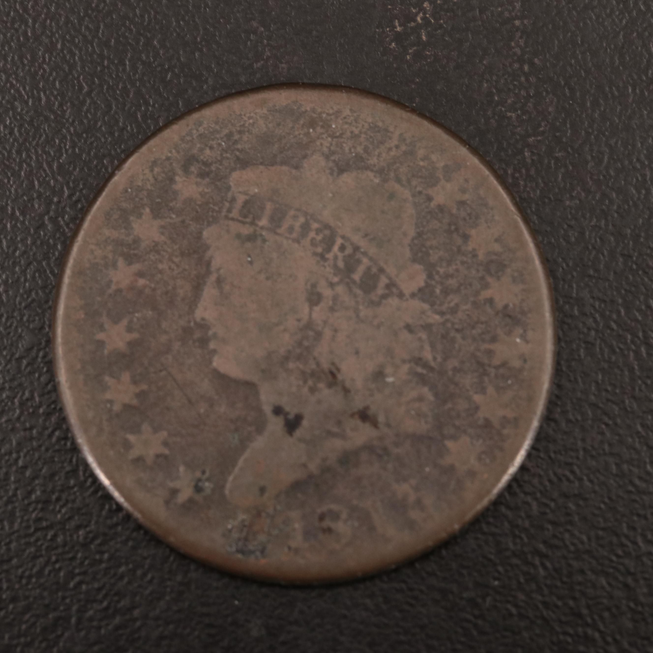 1813 Classic Head Large Cent