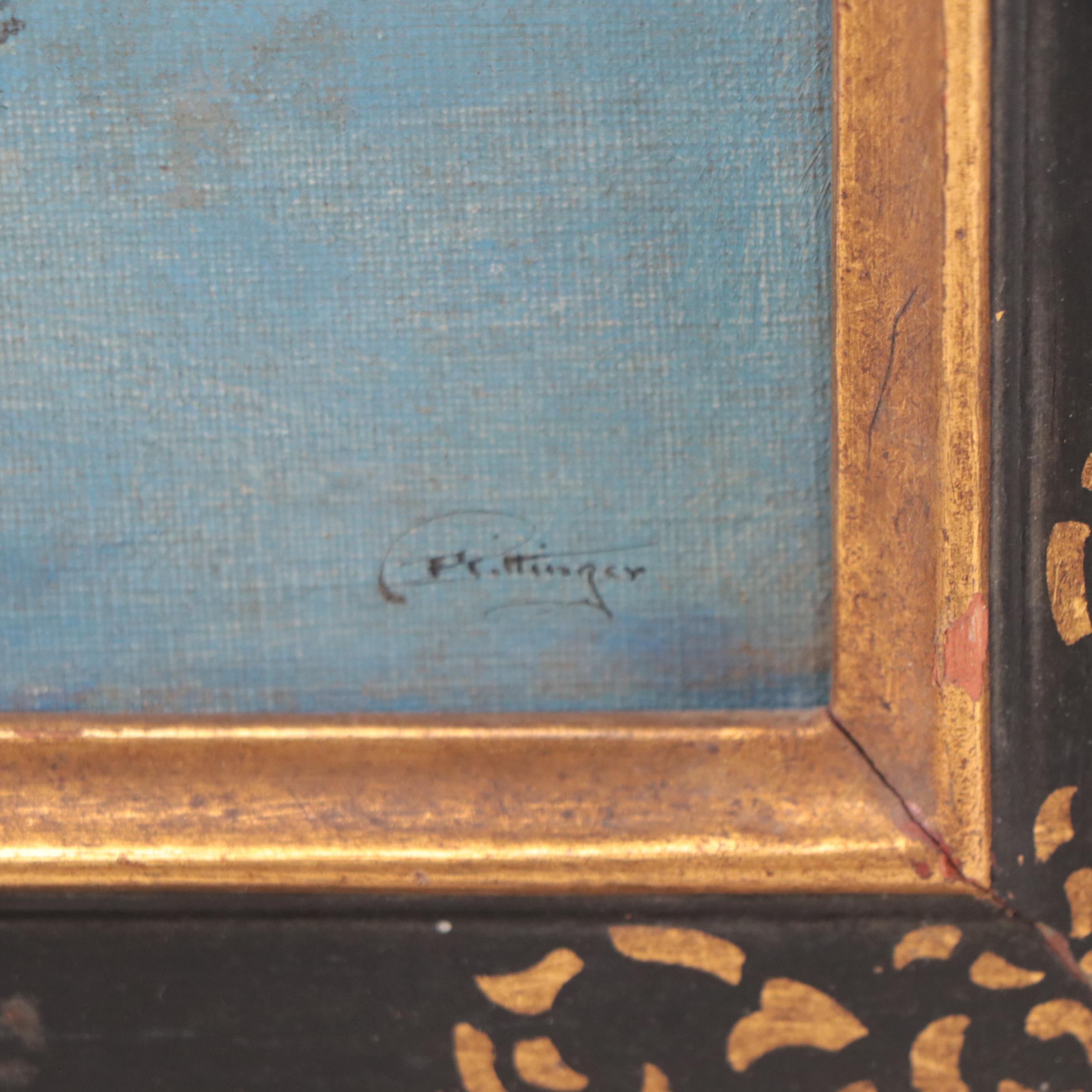 Charles Bittinger Oil Painting "U.S.S. Constellation," 1930