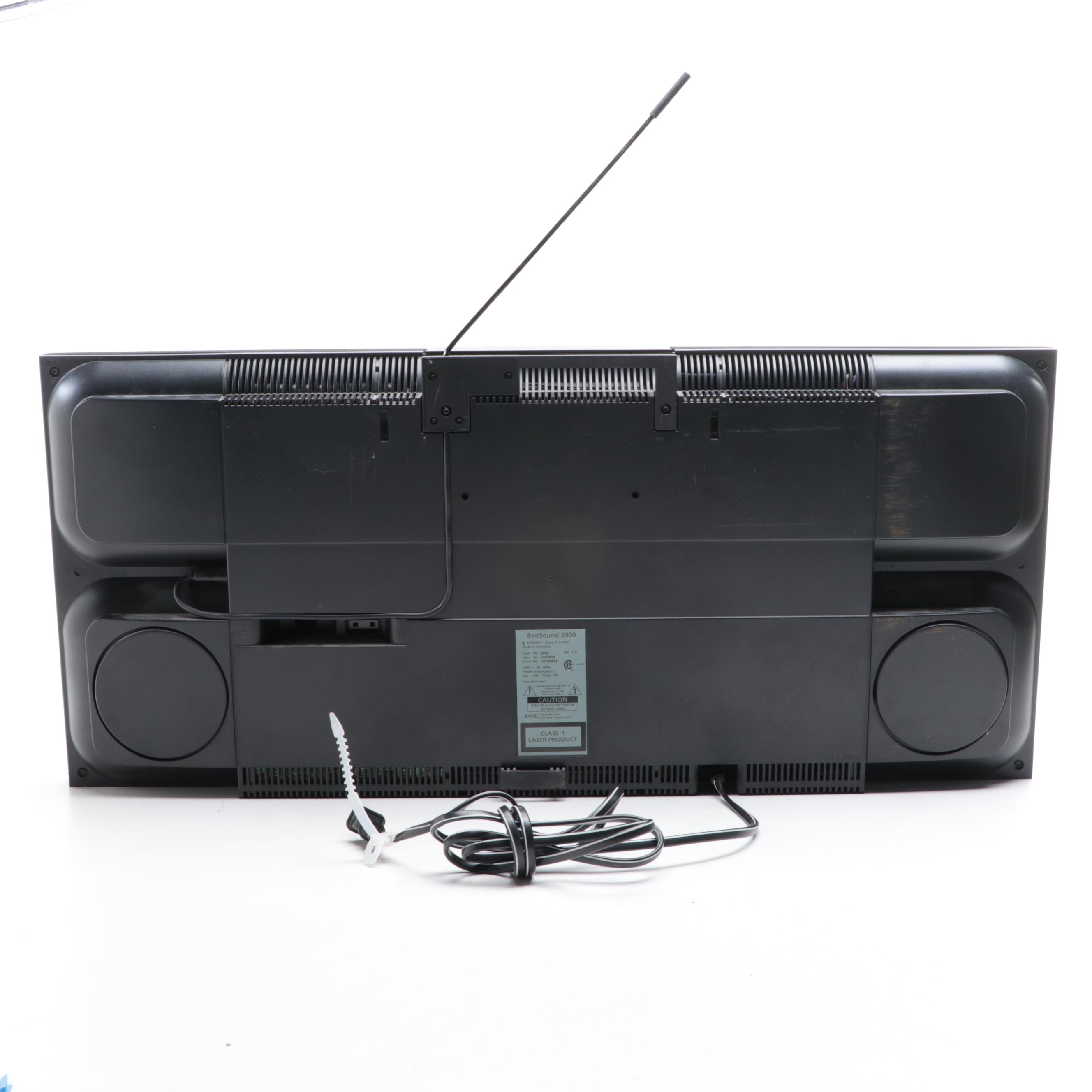 Bang & Olufsen Beo Radio, Tape Deck and CD Player With Remote, 2000